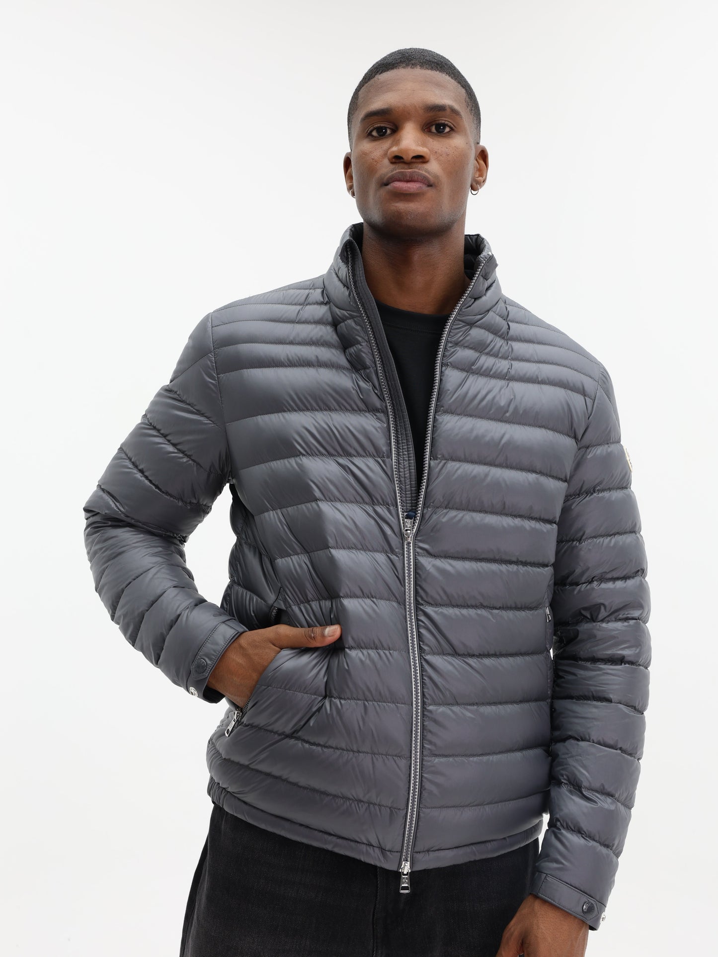 Moncler Jacket Arnique Logo Grey