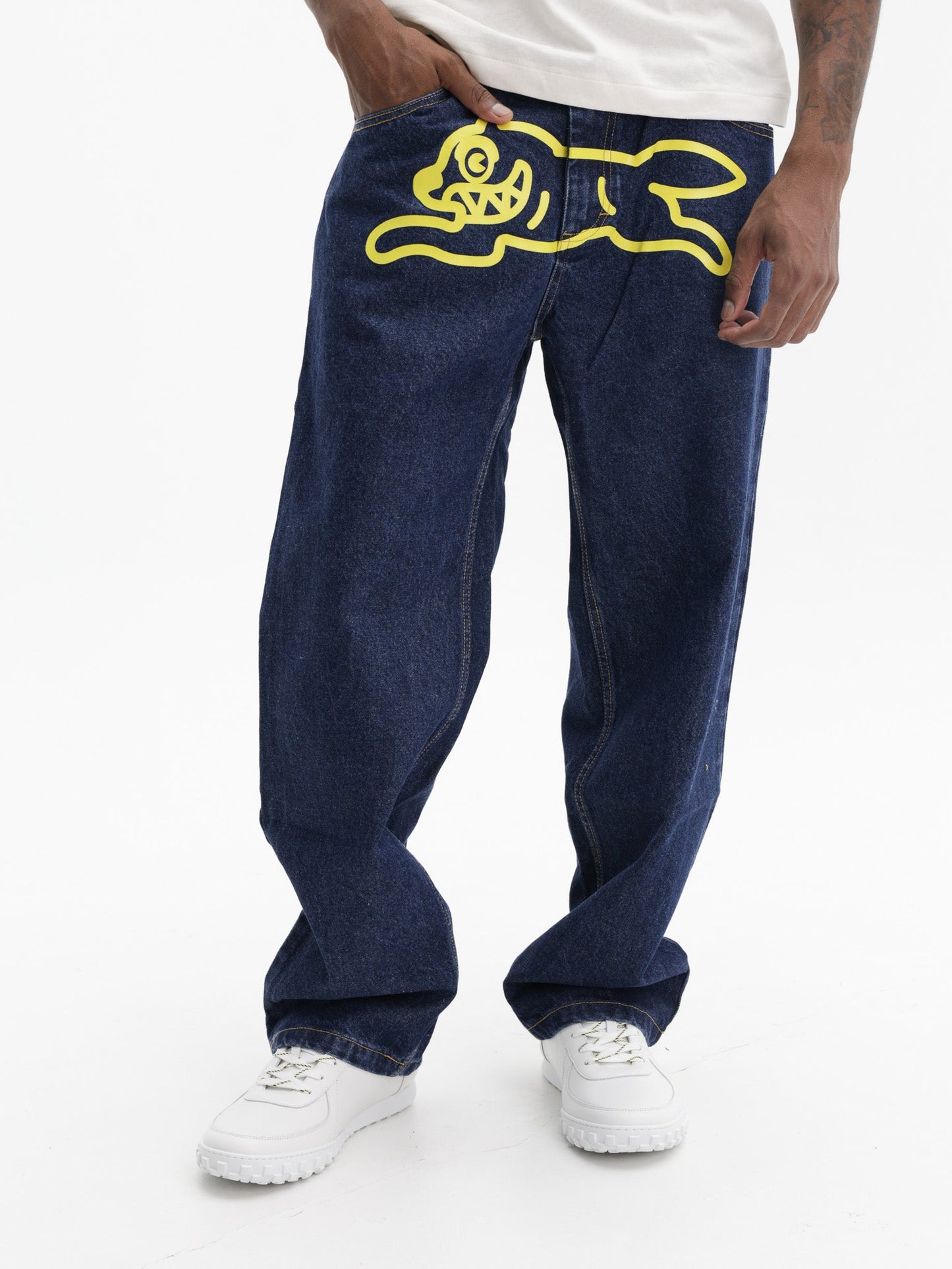 Ice Cream Jeans Running Dog Double Scoop Indigo