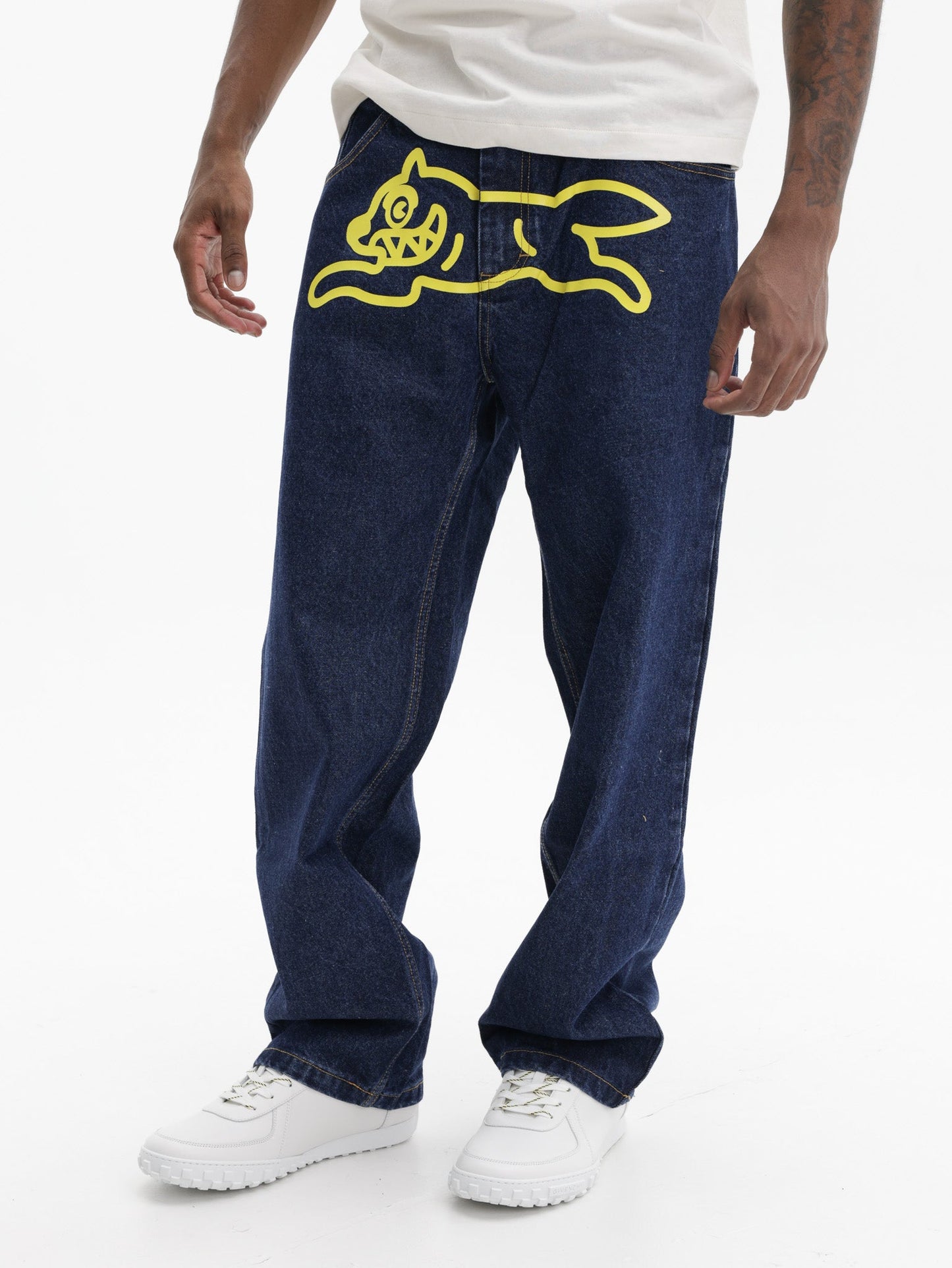 Ice Cream Jeans Running Dog Double Scoop Indigo
