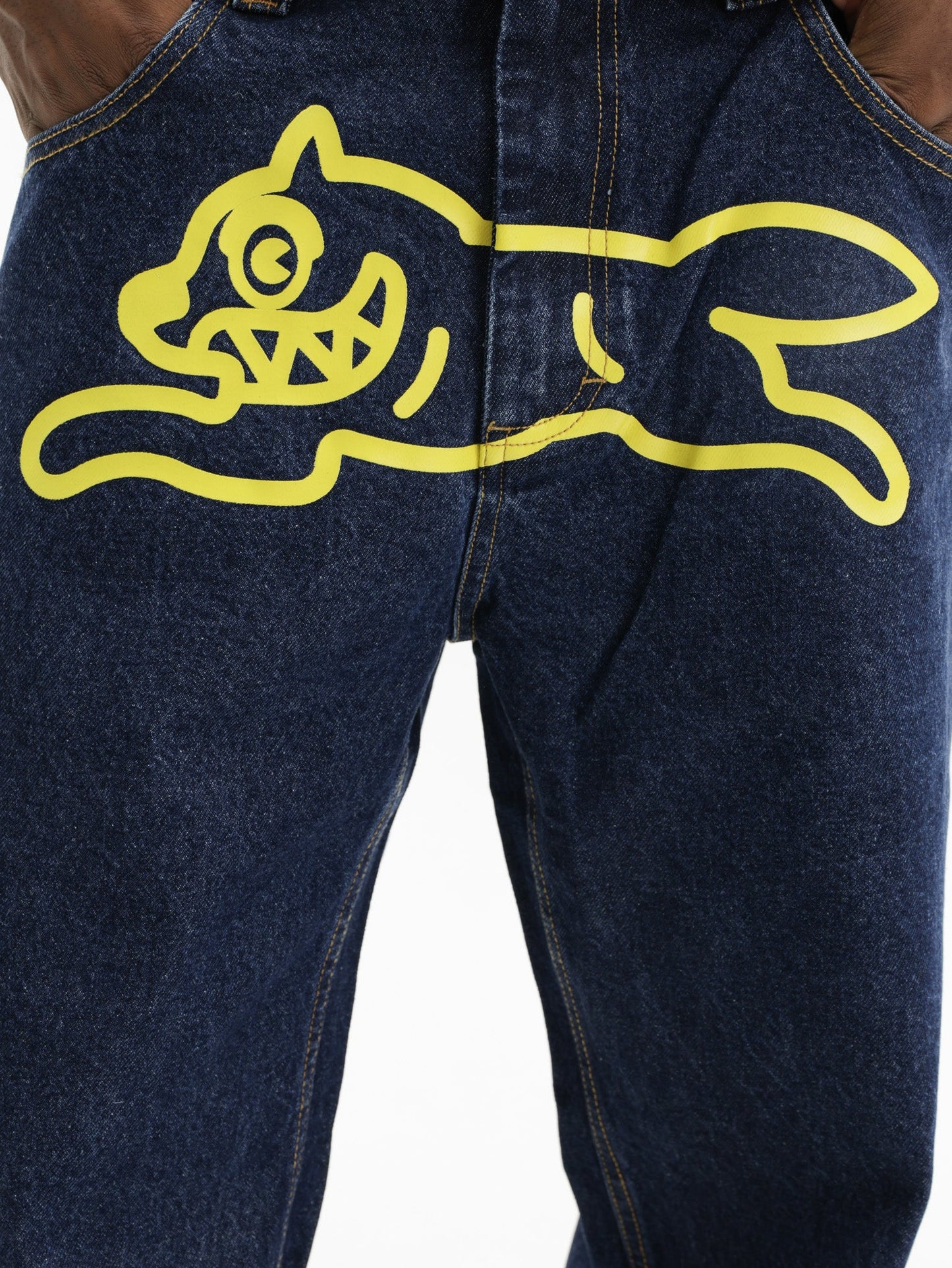 Ice Cream Jeans Running Dog Double Scoop Indigo