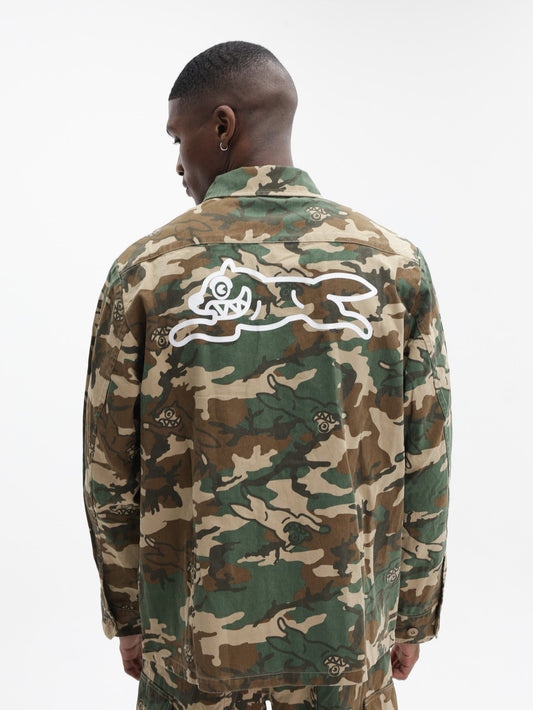 Ice Cream Jackets Camo Running Dog Woodland Camo Field