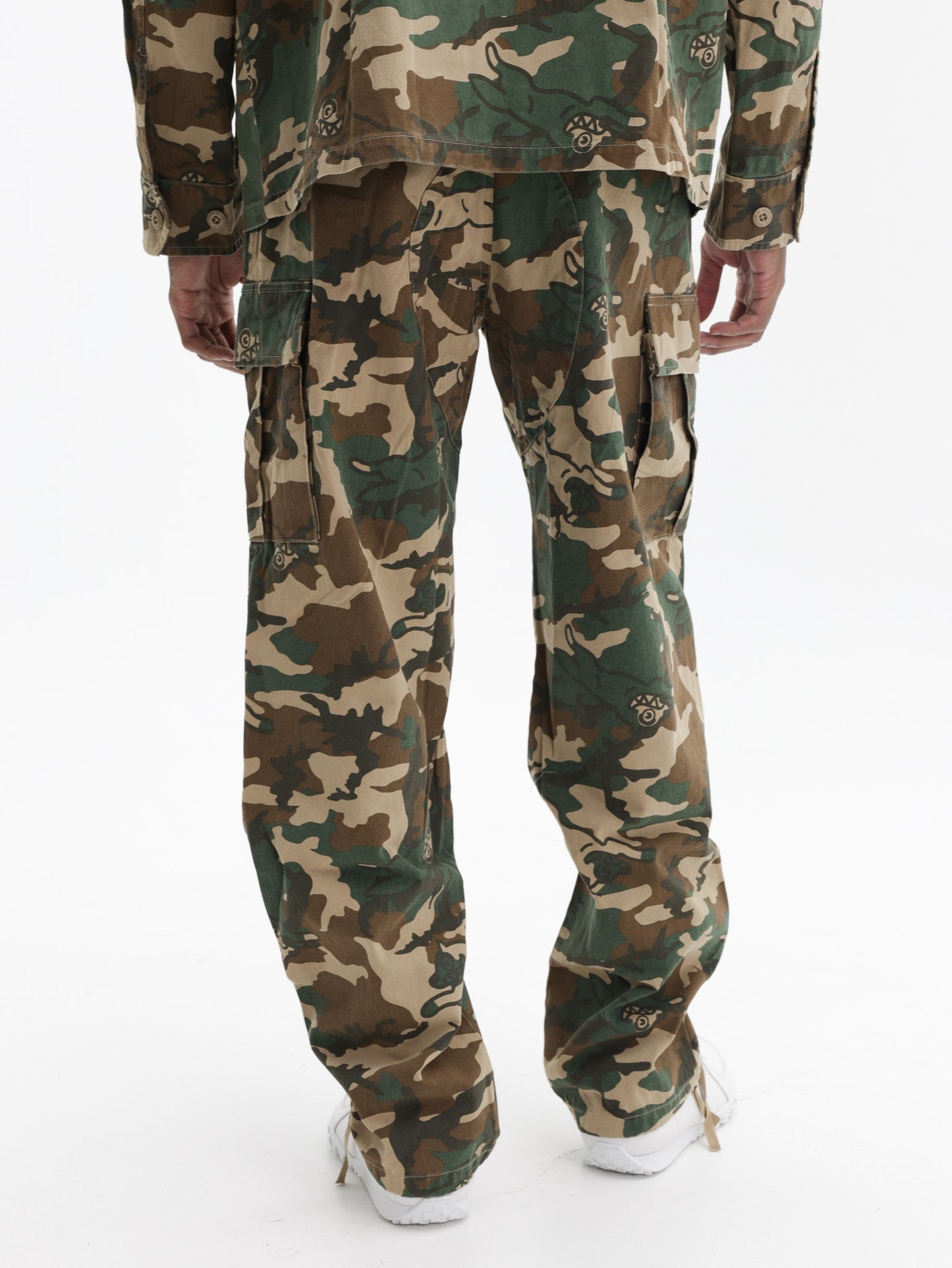 Ice Cream Pants Running Dog Camo