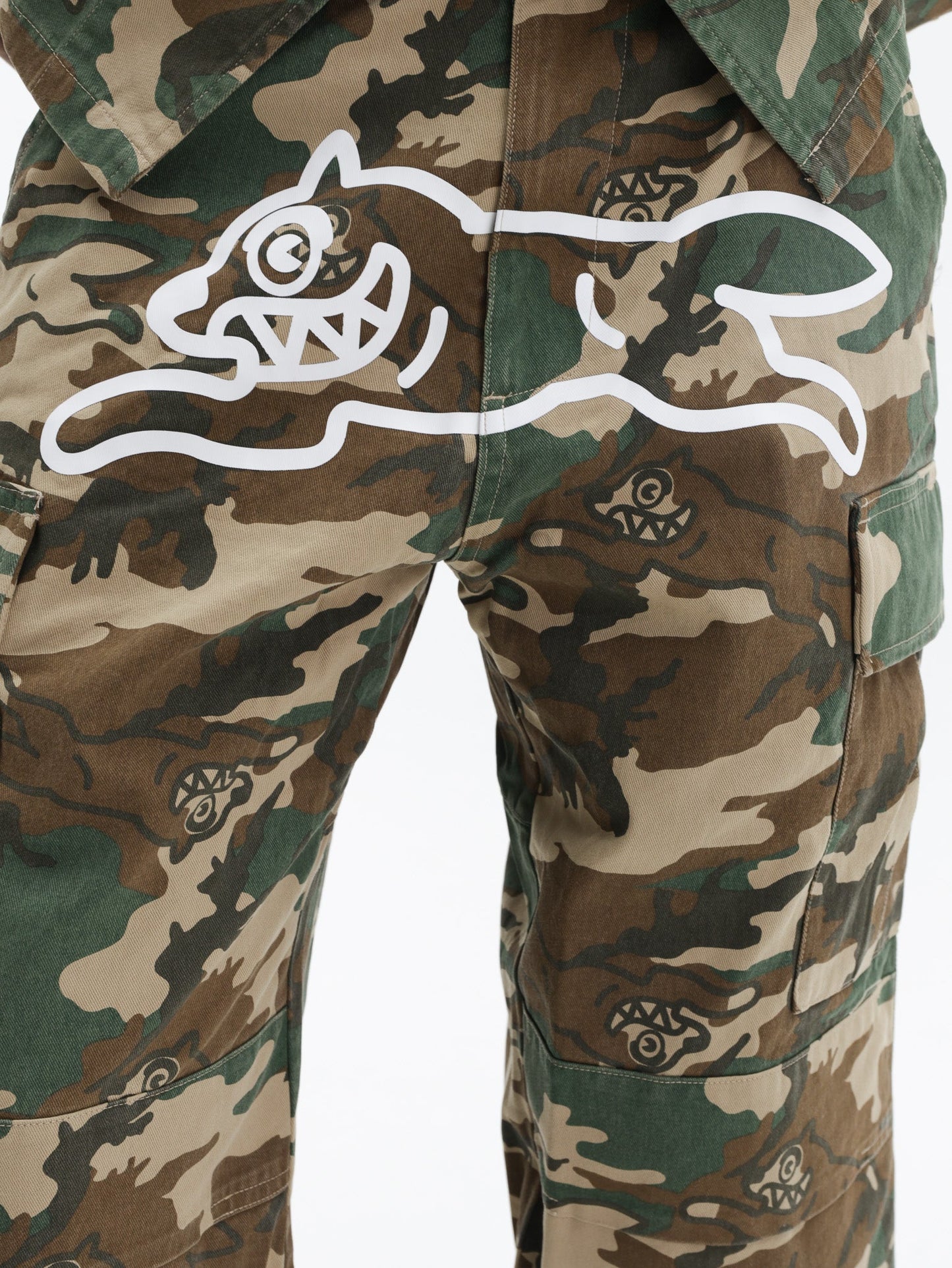 Ice Cream Pants Running Dog Camo