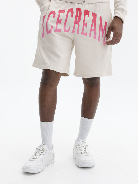 Ice Cream Shorts Gradient Ecru