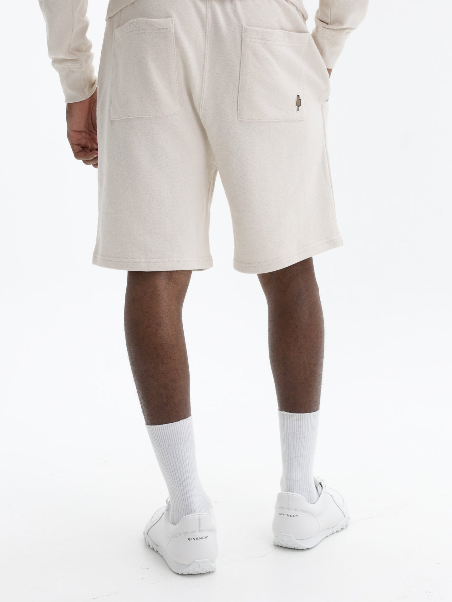 Ice Cream Shorts Gradient Ecru