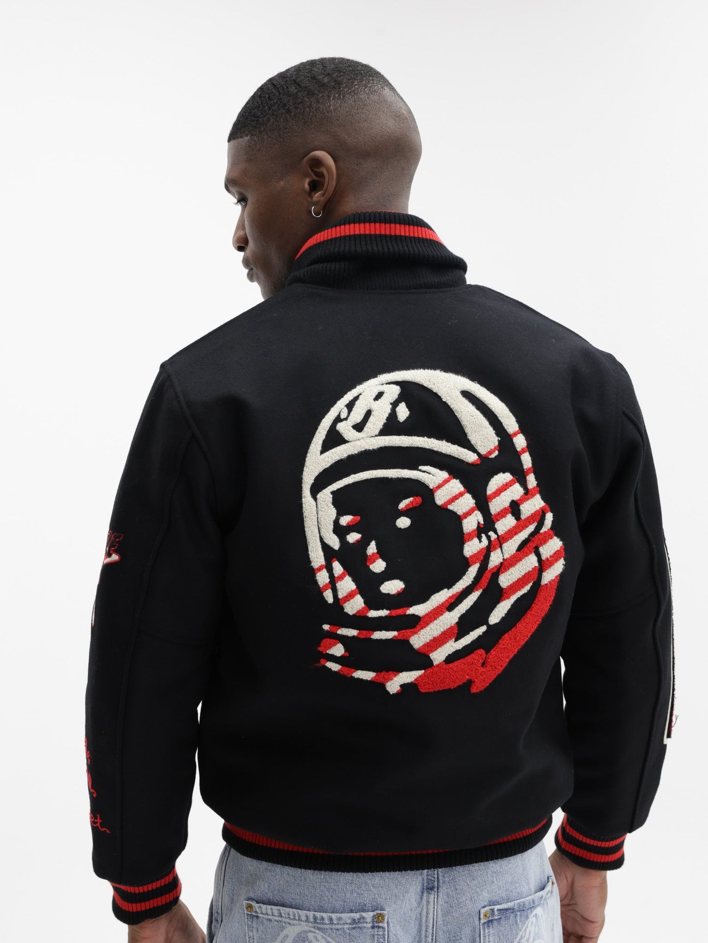 Billionaire Boys Club Jacket Script Og Varsity Black