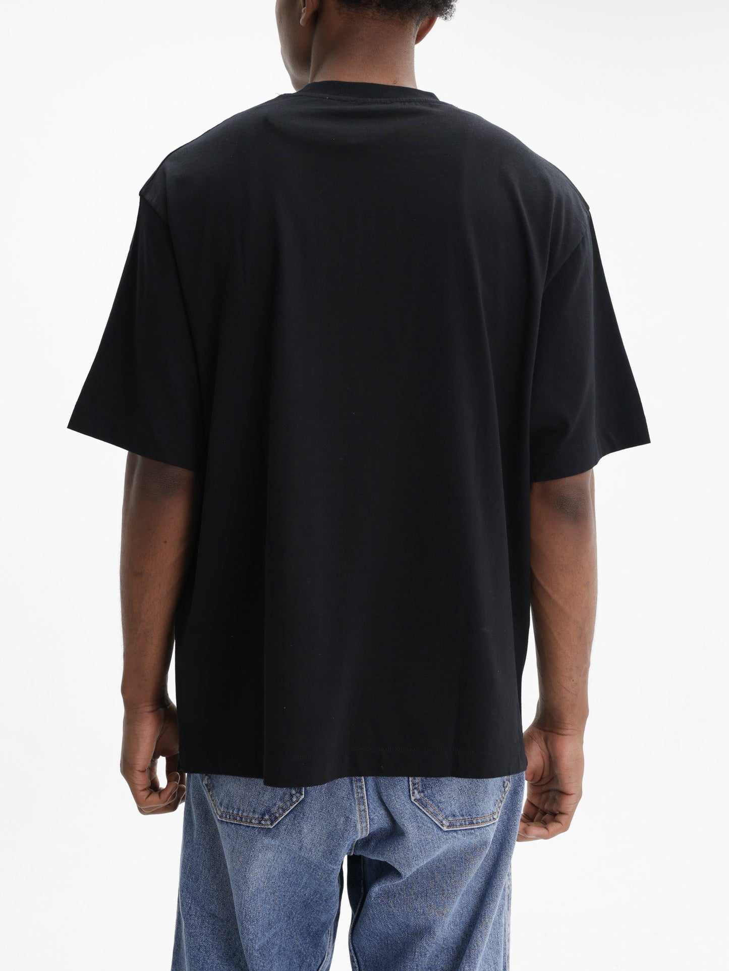 Off - White T-Shirt Statement SS Skate Black