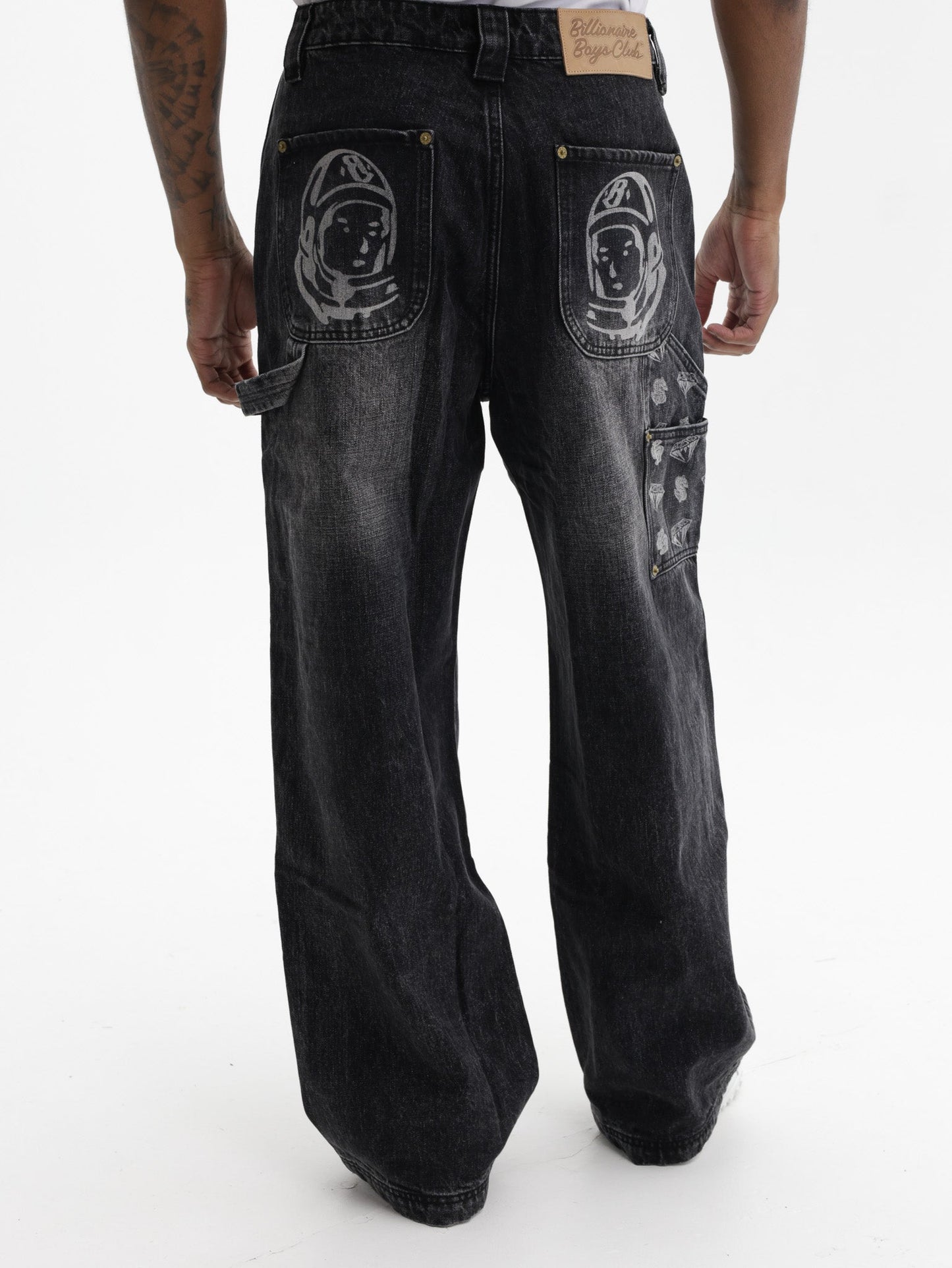 Billionaire Boys Club Jeans Diamonds & Dollars Carpenter Black
