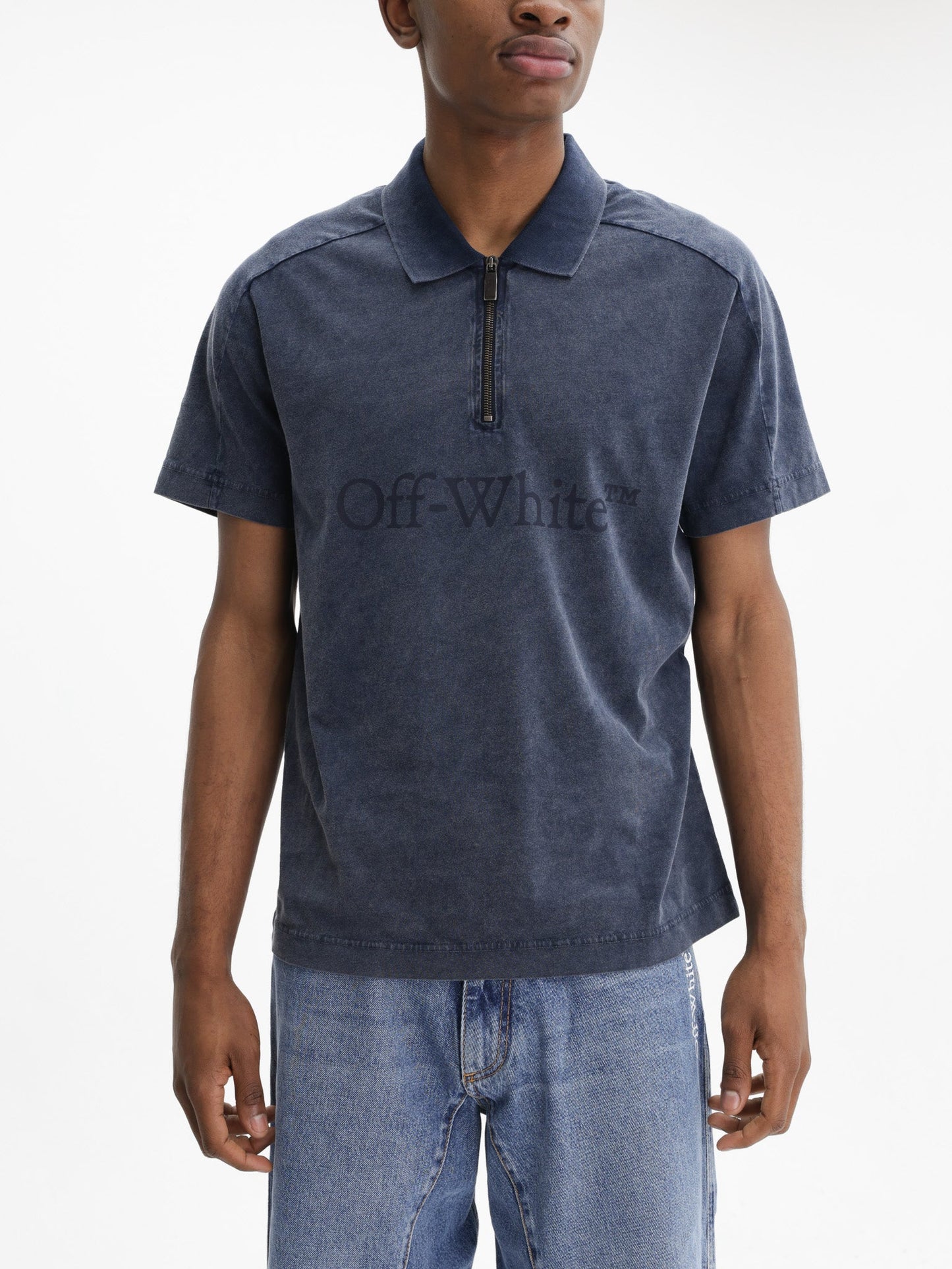 Off - White T-Shirt Bookish Mar Midnight Blue