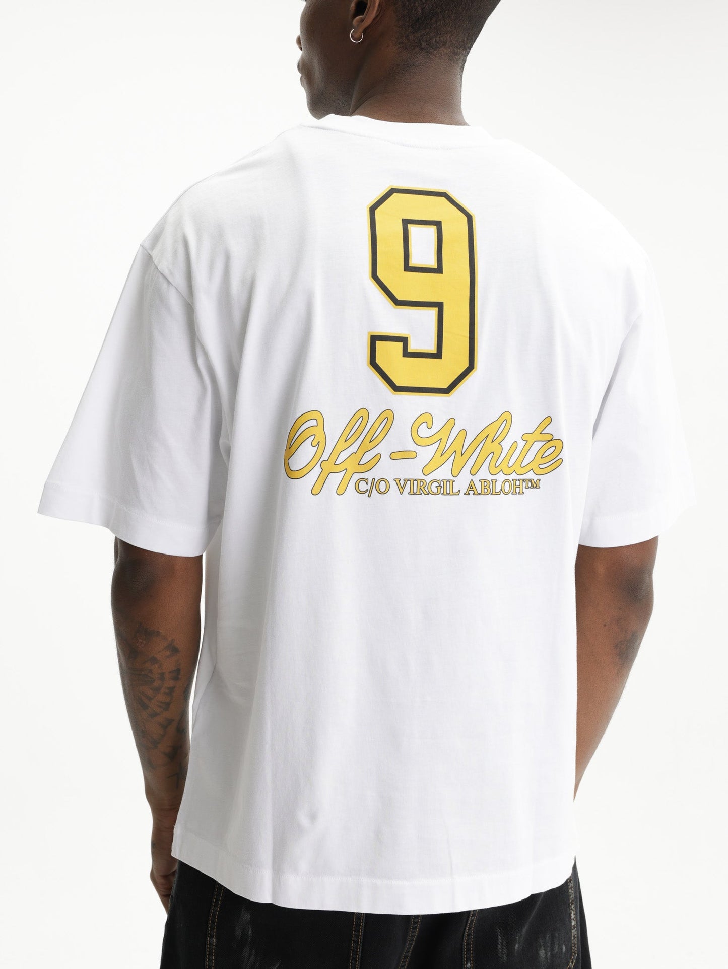Off - White T-Shirt Sporty 3 Skate White