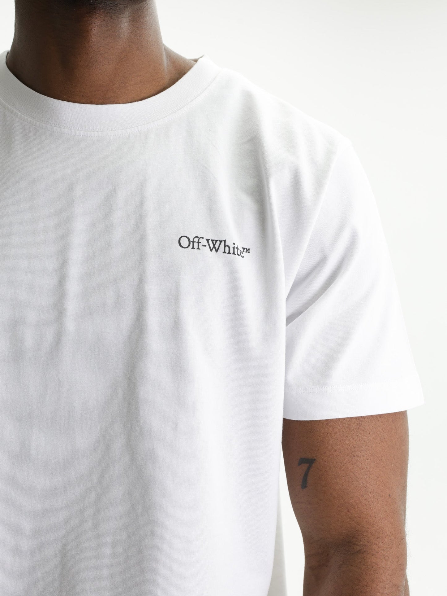Off - White T-Shirt Metal Arrow SS Slim White