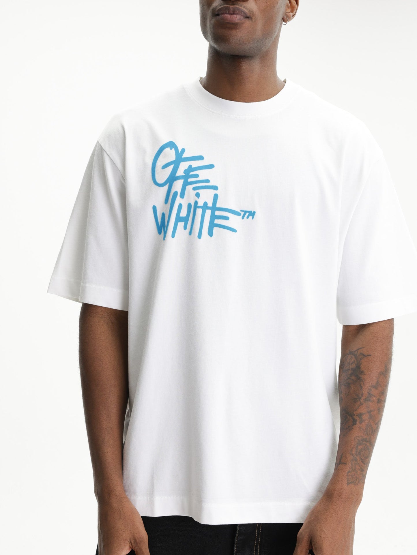 Off - White T-Shirt Skate Vibe Sol Skate White