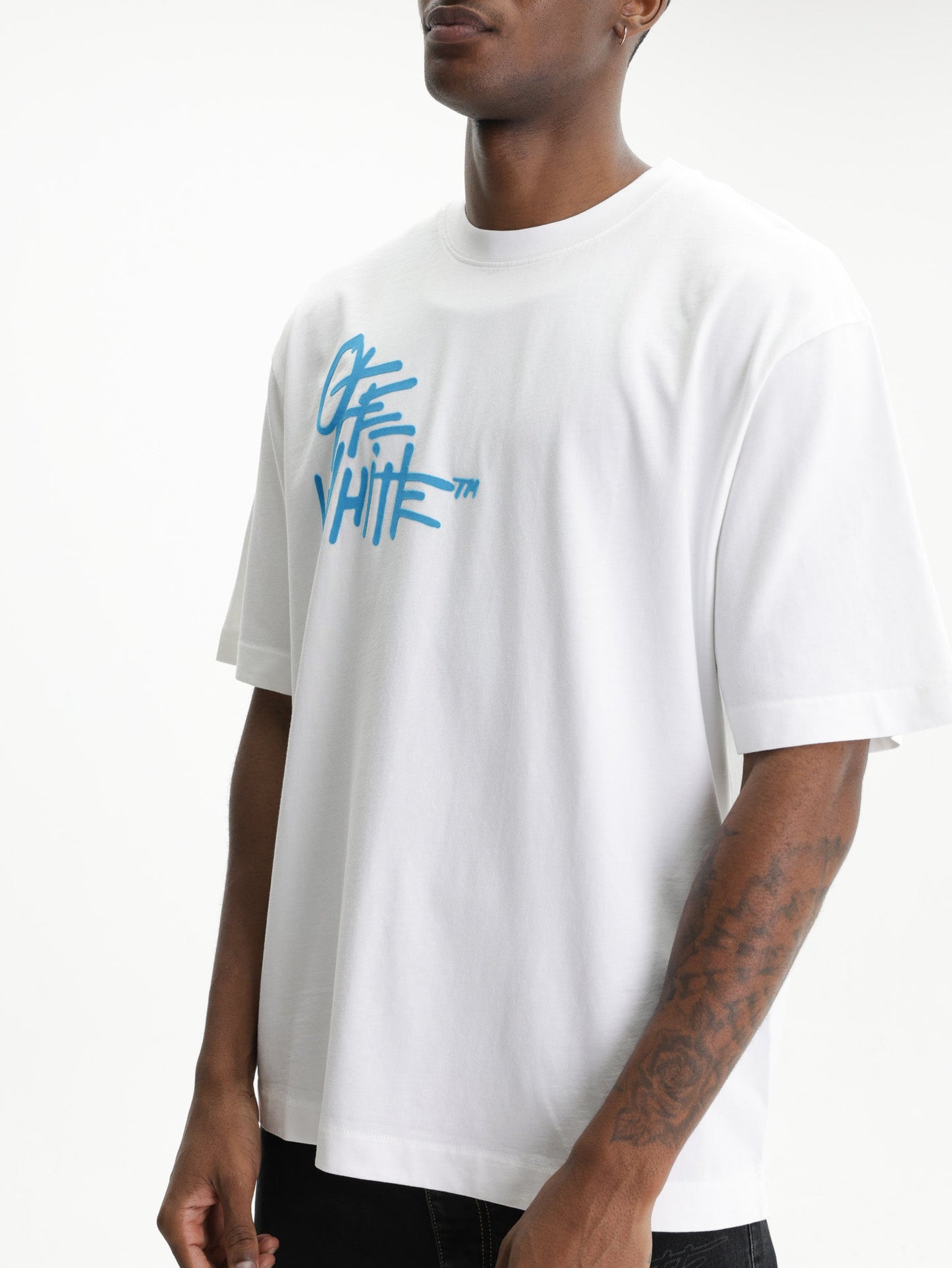 Off - White T-Shirt Skate Vibe Sol Skate White