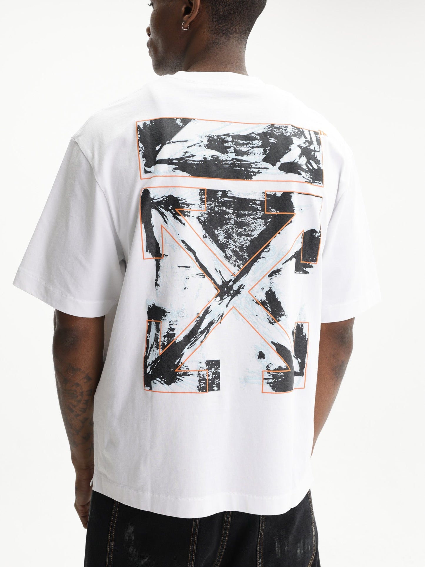 Off - White T-Shirt Chain Araldic Arrow White