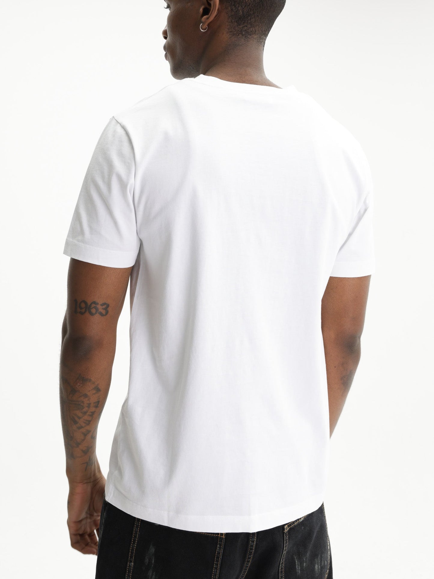 Off - White T-Shirt Small Arrow Slim White