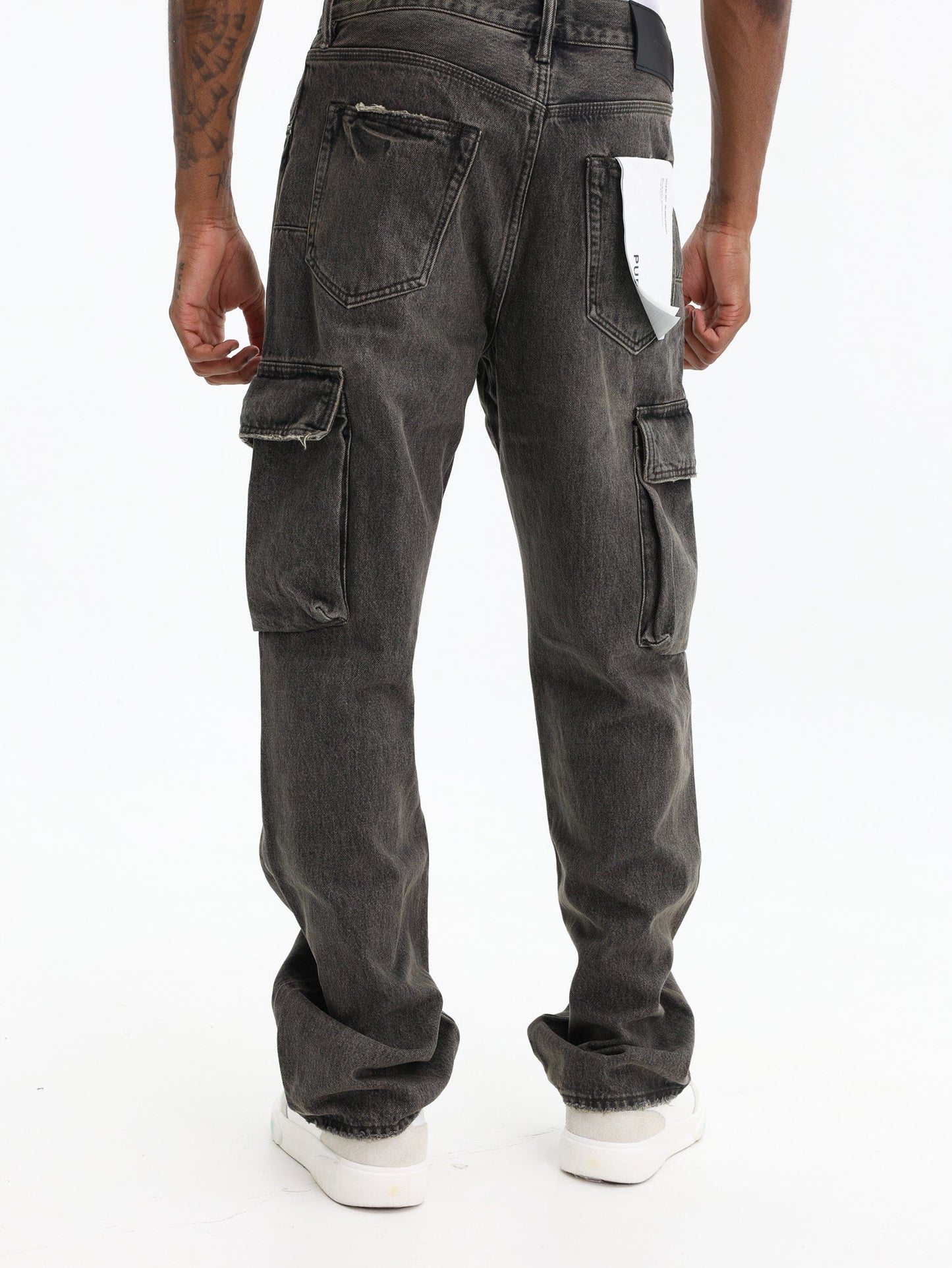 Purple Jeans Ashfall Cargo Black