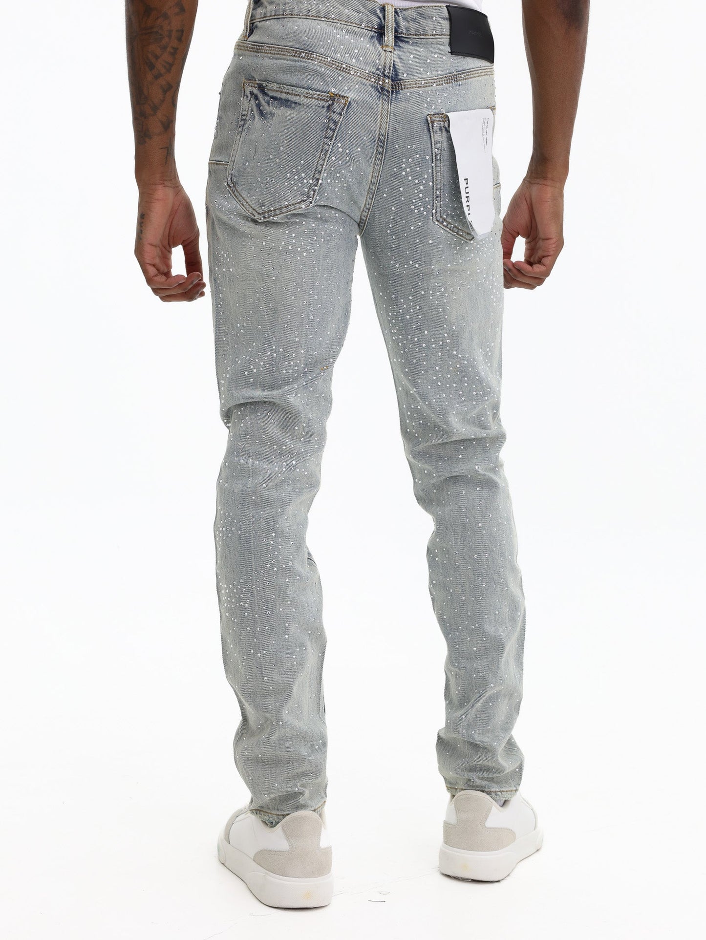 Purple Jeans Skinny Atlin Blitz Lt Indigo