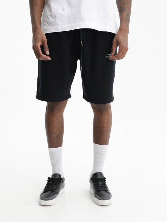 Off - White Shorts Type Machine Arrow Black
