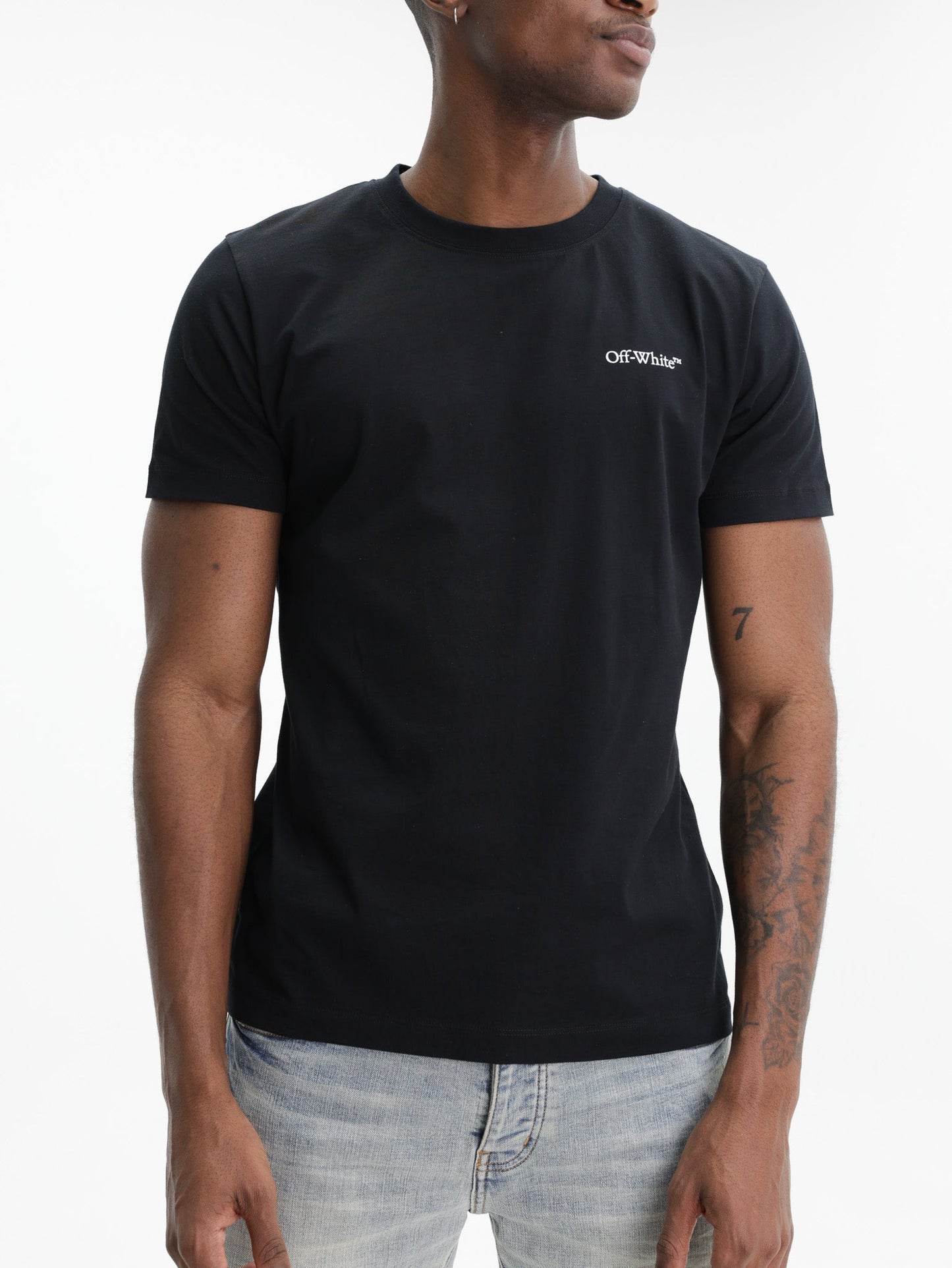 Off - White T-Shirt Metal Arrow SS Slim Black
