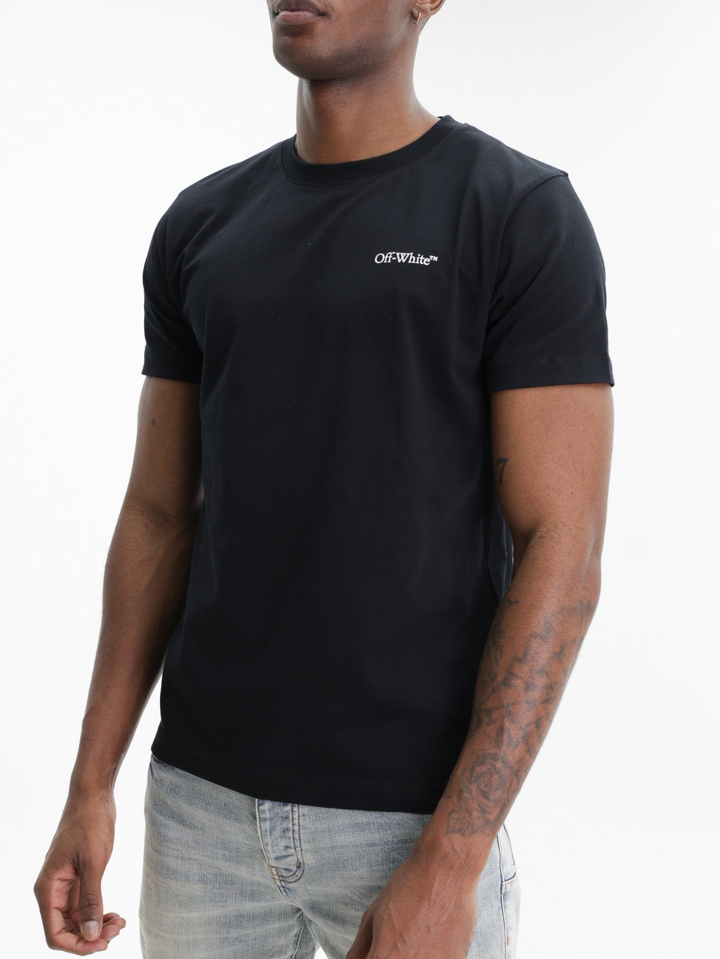 Off - White T-Shirt Metal Arrow SS Slim Black
