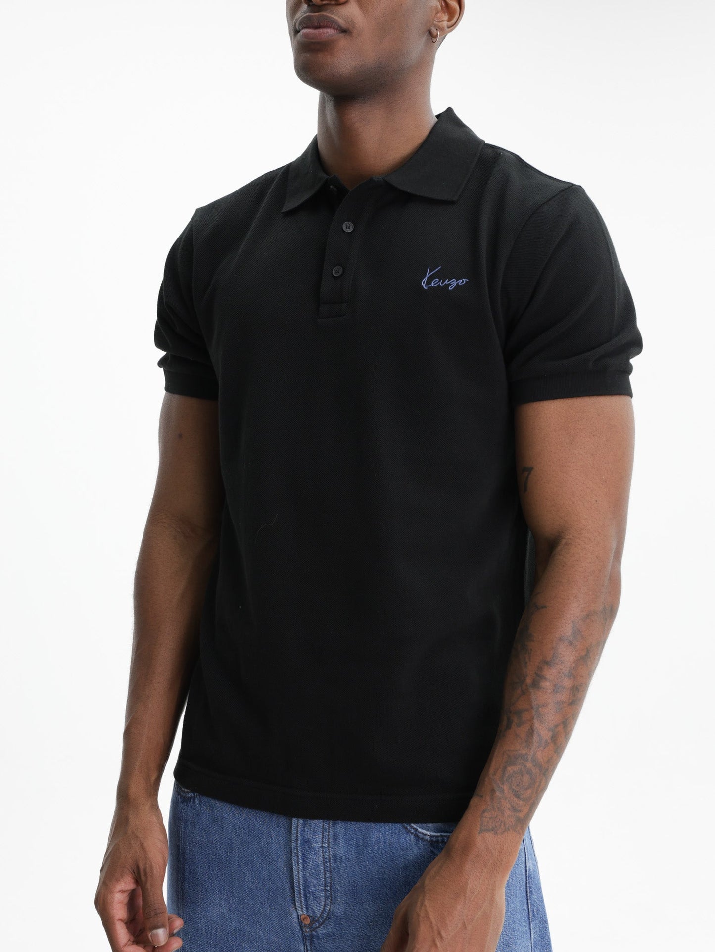 Kenzo Golfer Signature Ss Black