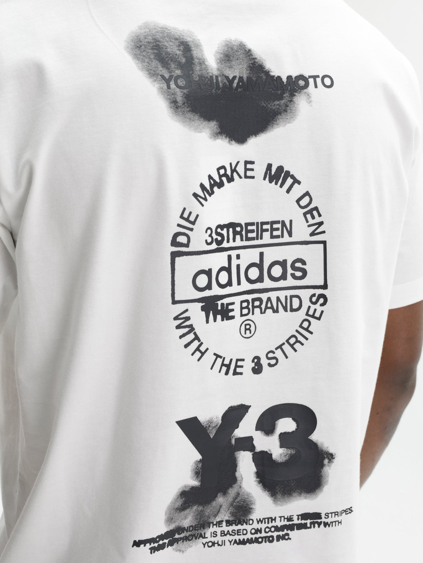 Y-3 T-Shirt GFX SS Cloud White