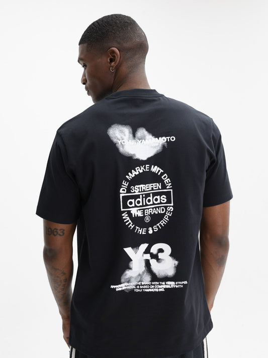 Y-3 T-Shirt GFX SS Black