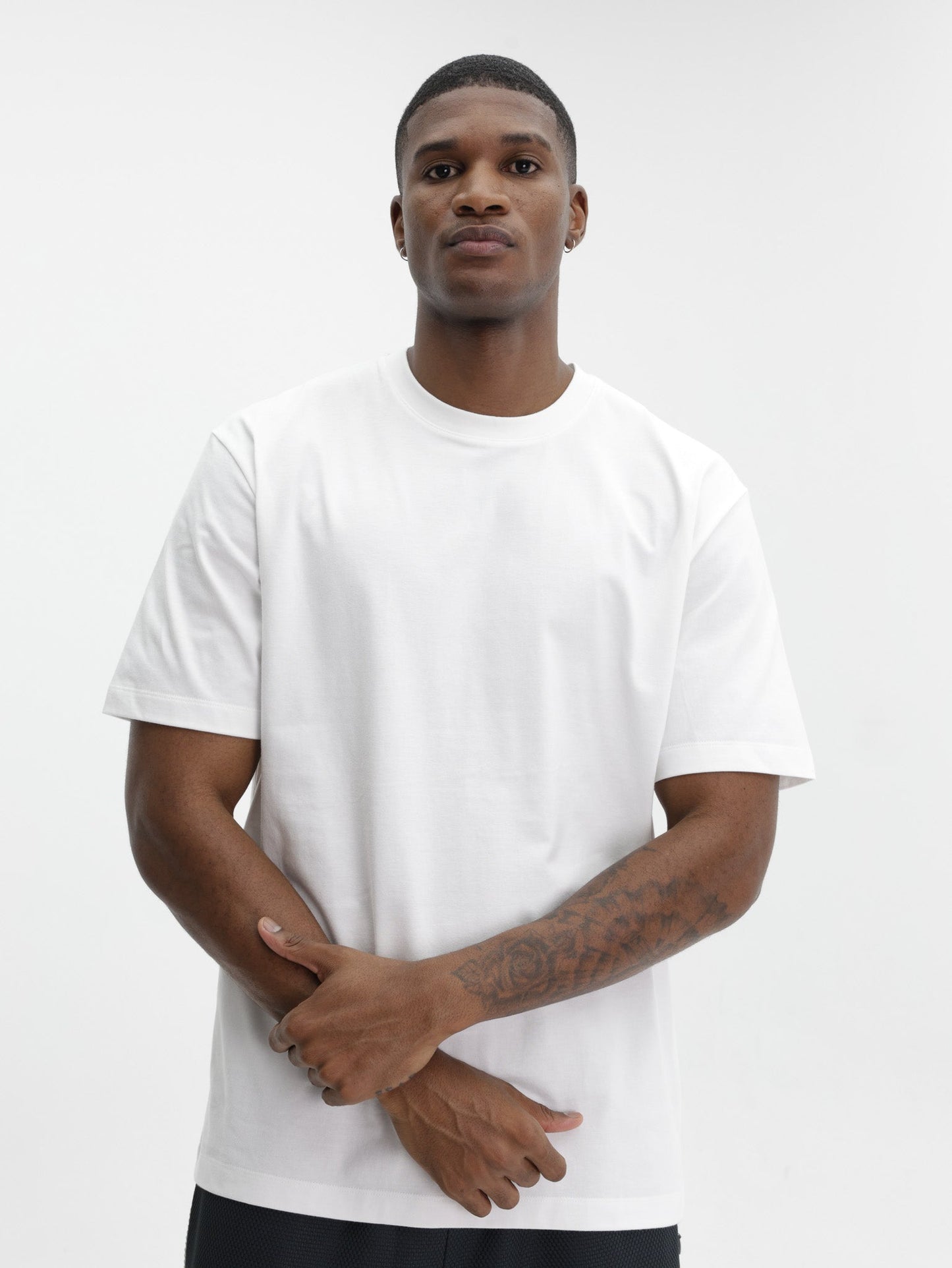 Y-3 T-Shirt Merch SS Cloud White