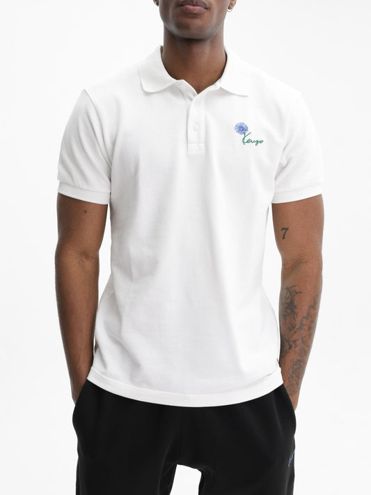 Kenzo Golfer Tulip Embroidered Off White