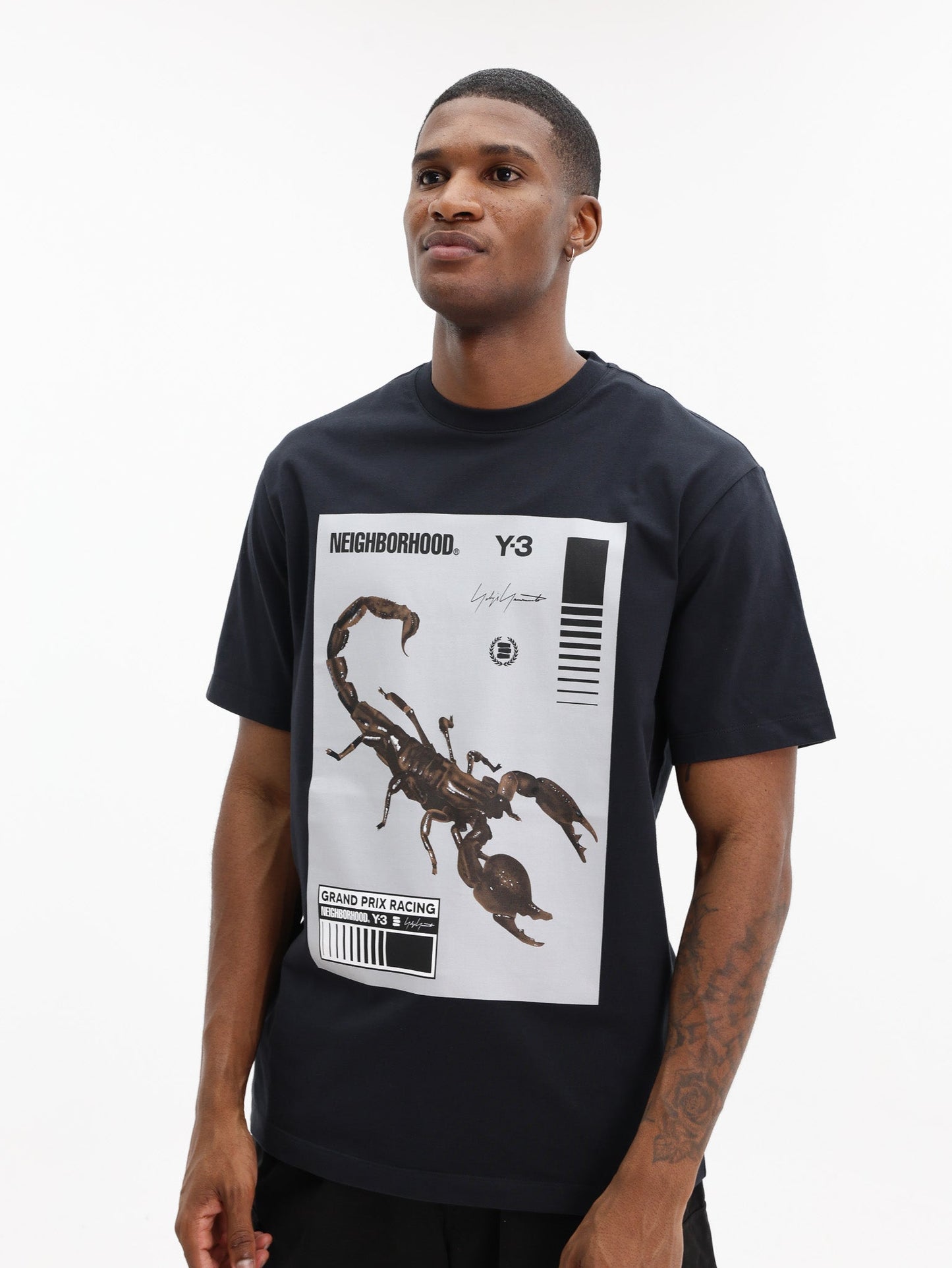 Y-3 T-Shirt NBHD GFX Scorpion Black