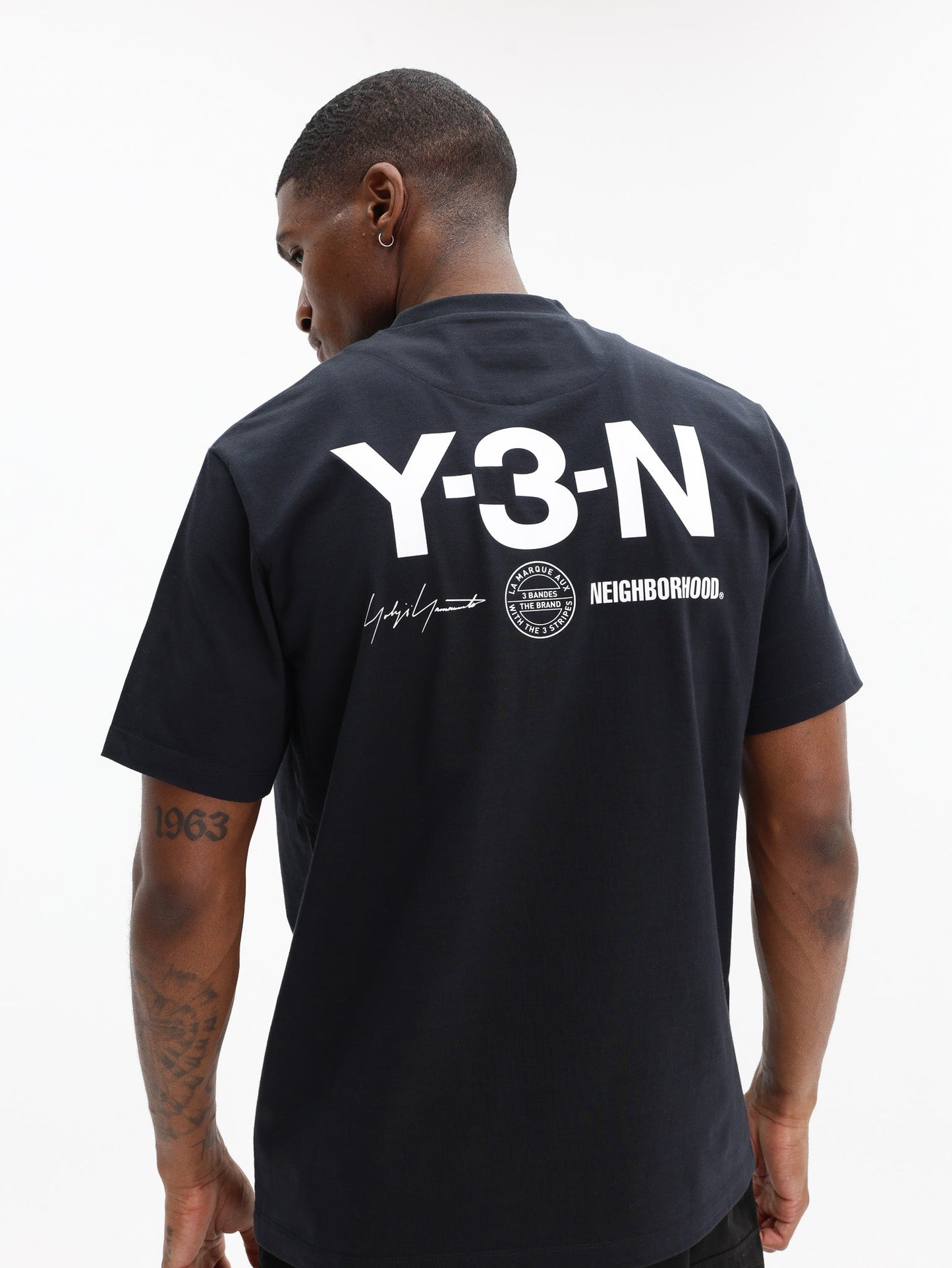 Y-3 T-Shirt NBHD GFX Frog Black