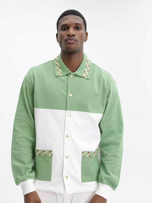 Drole Jacket Sport Brodee Water Green