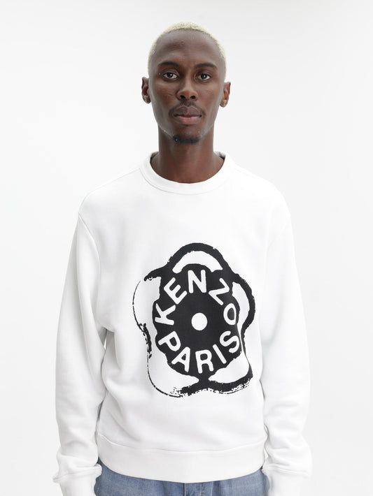 Kenzo Sweater Logo Off White