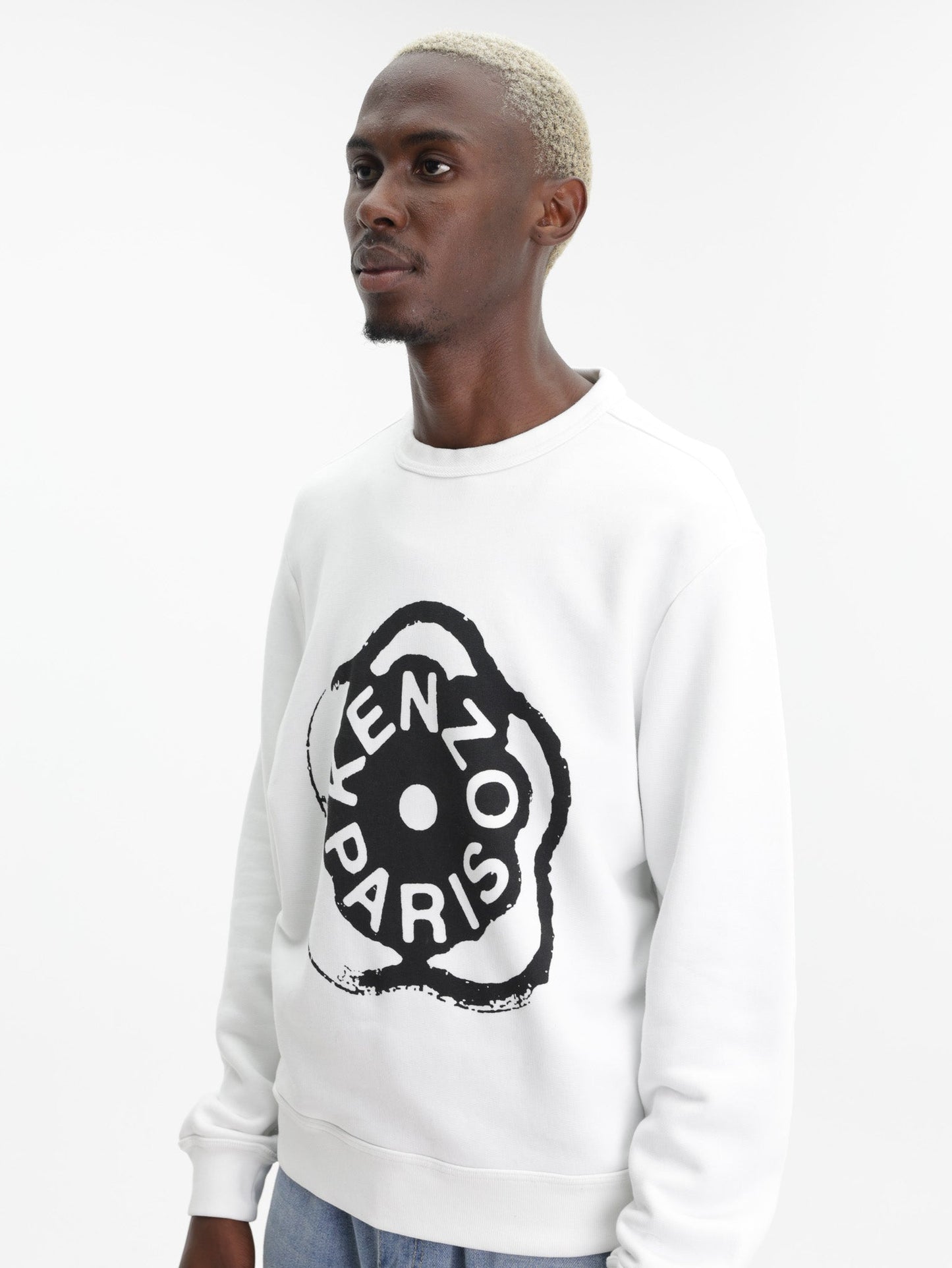 Kenzo Sweater Logo Off White