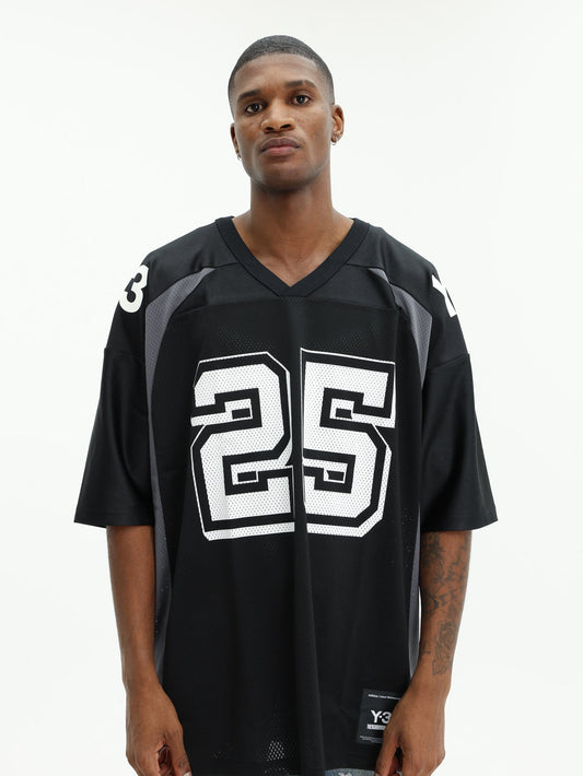 Y-3 T-Shirt NBHD Football Black
