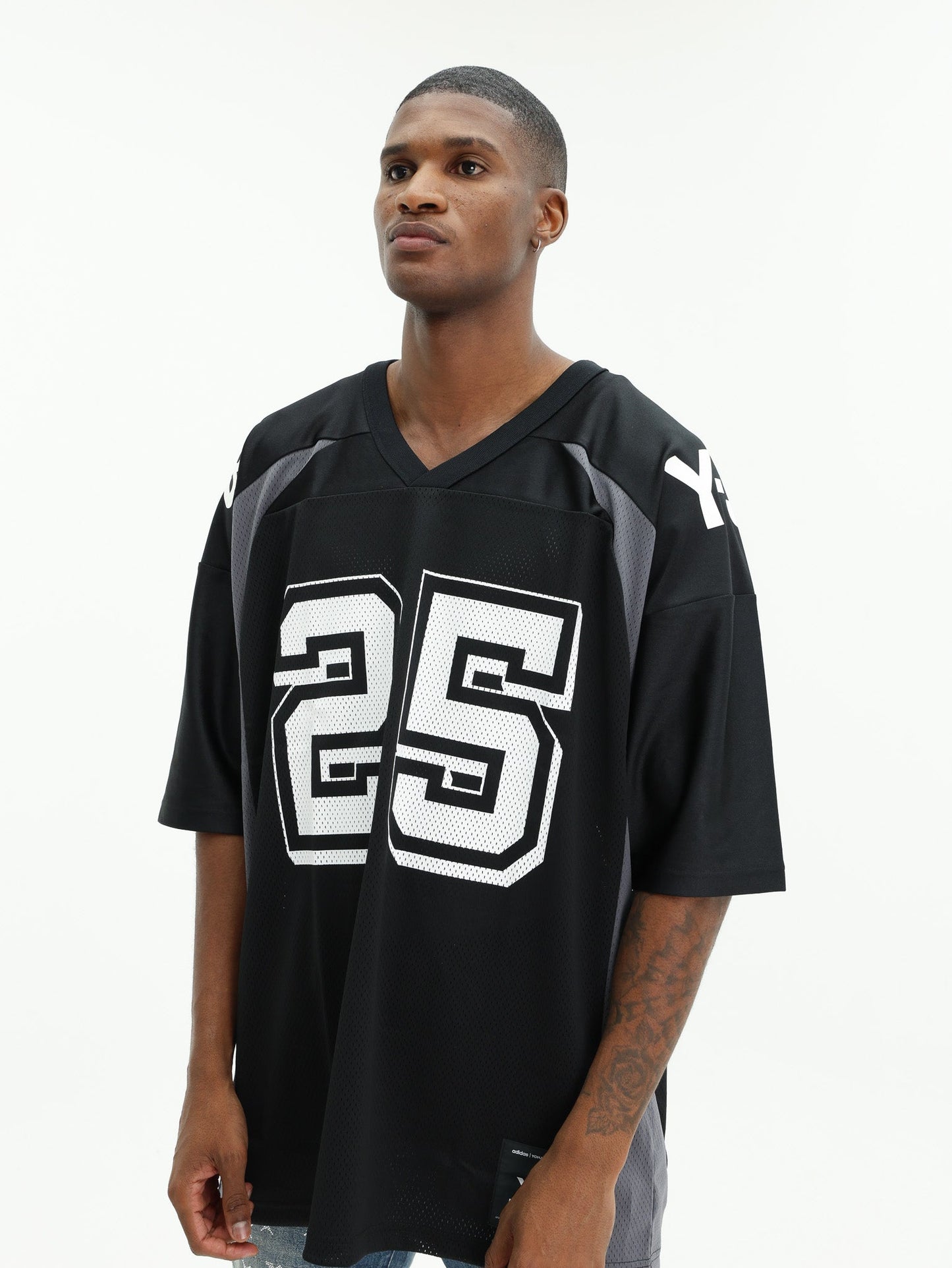 Y-3 T-Shirt NBHD Football Black