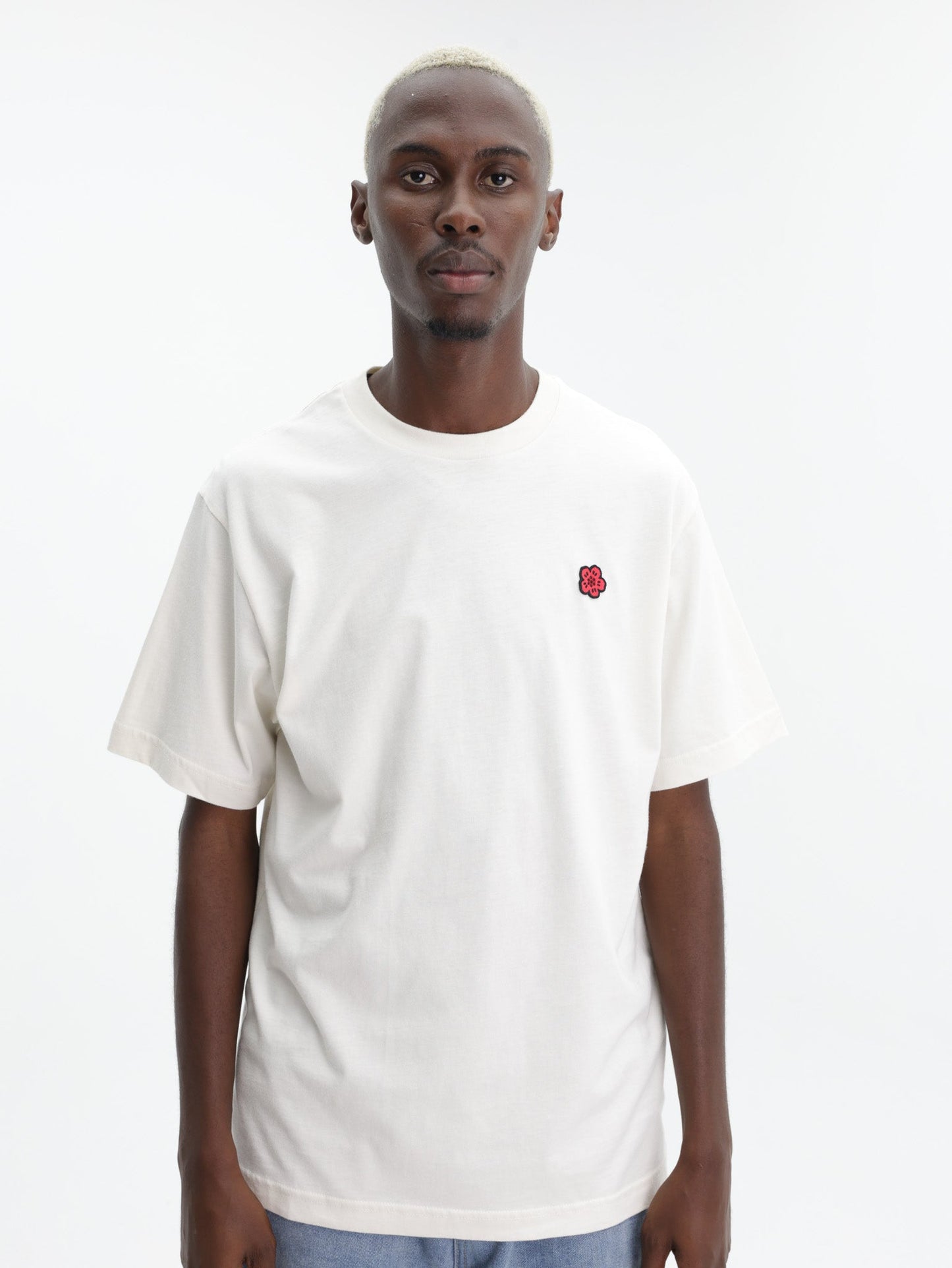Kenzo T-Shirt Boke Flower Ecru
