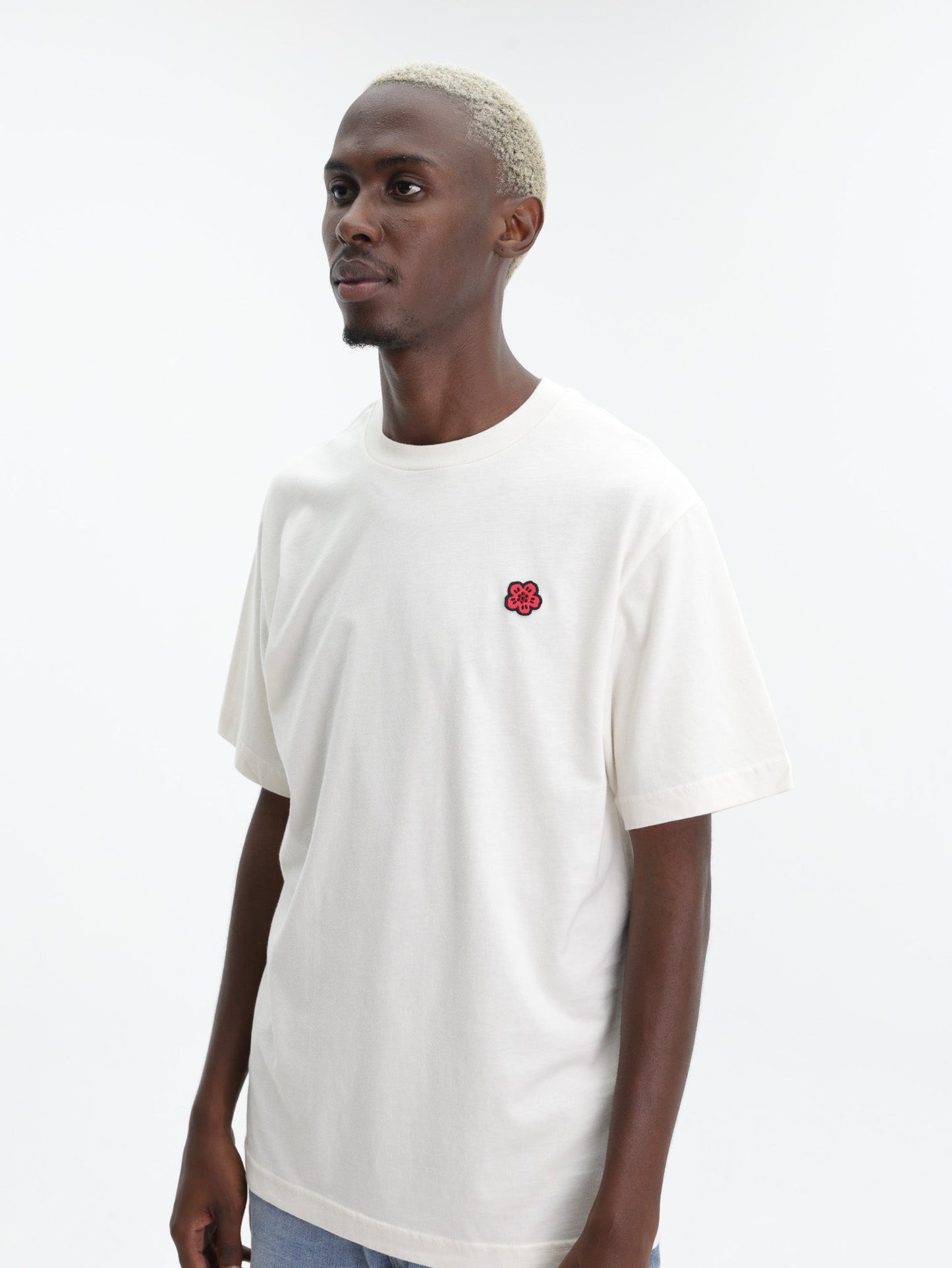 Kenzo T-Shirt Boke Flower Ecru