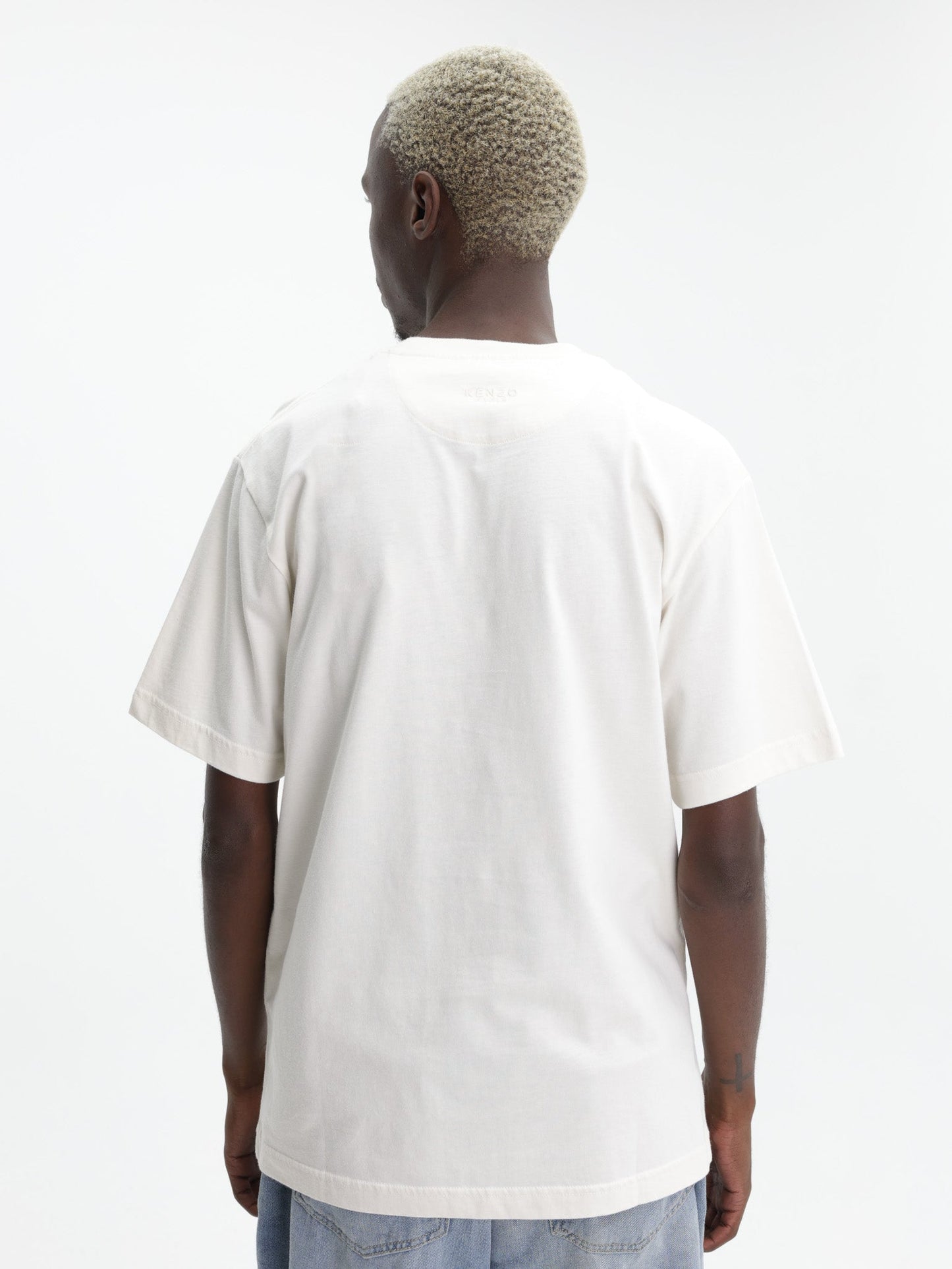 Kenzo T-Shirt Boke Flower Ecru