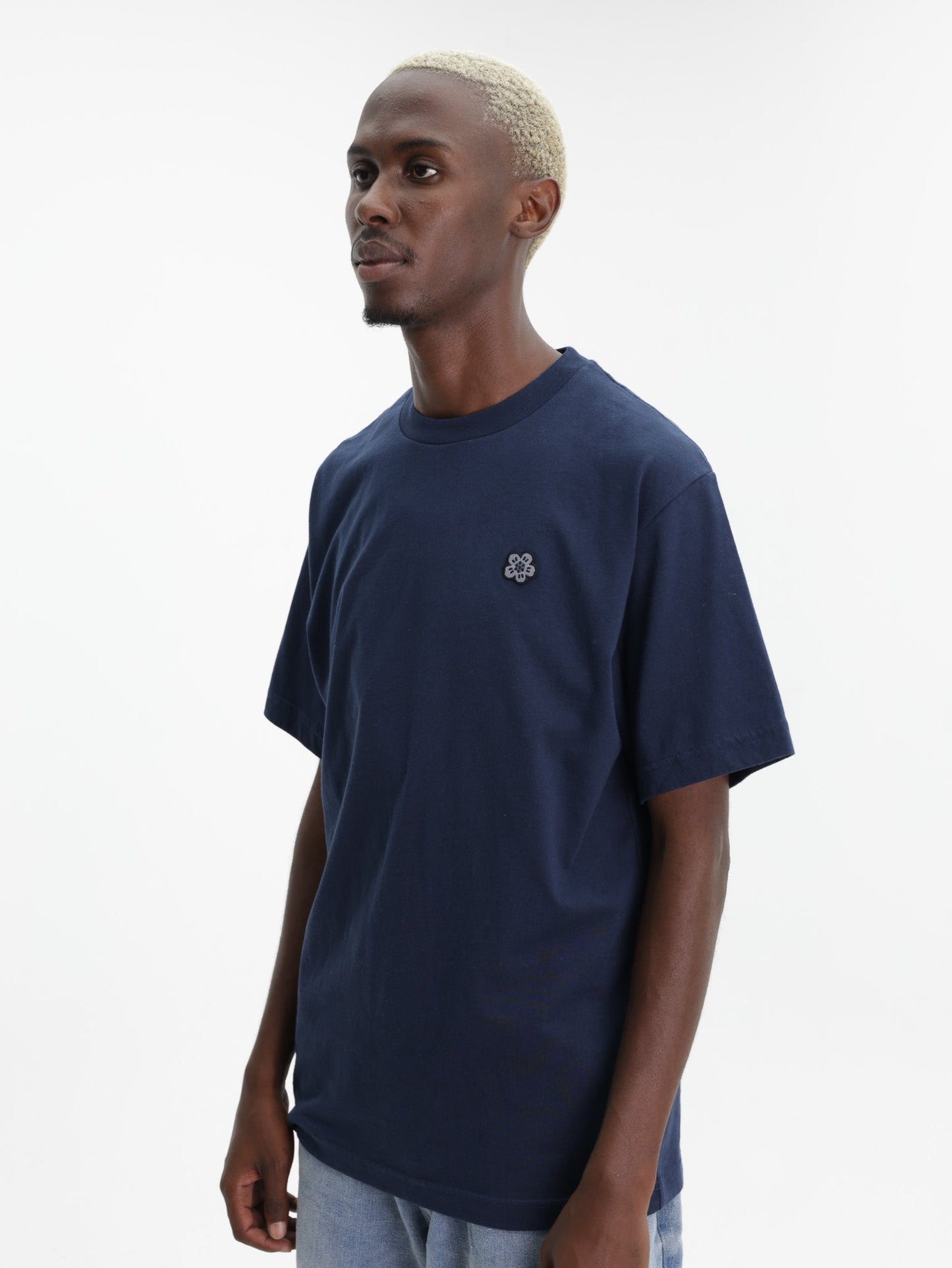 Kenzo T-Shirt Boke Flower Navy Blue
