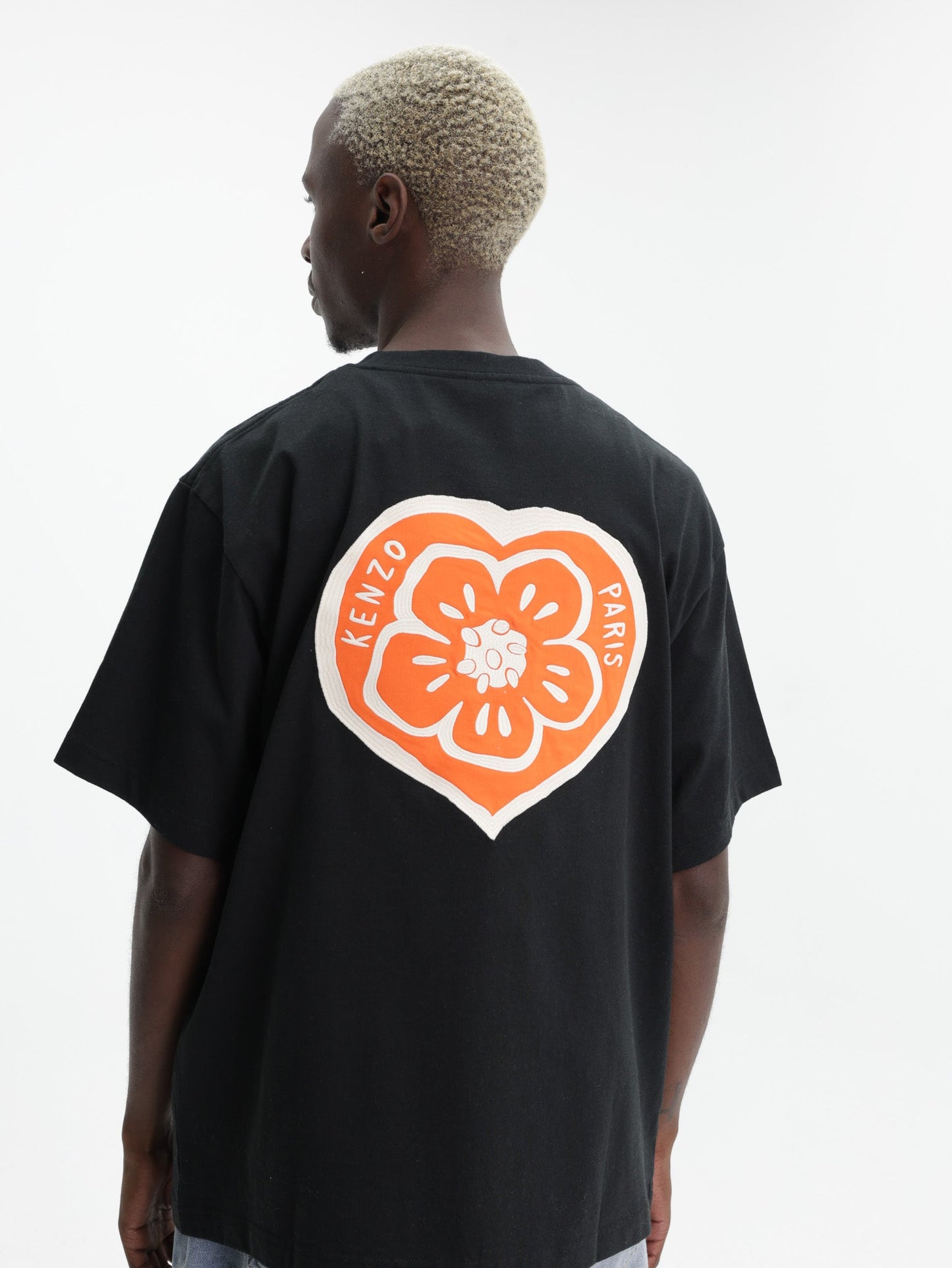 Kenzo T-Shirt Boke Heart Black