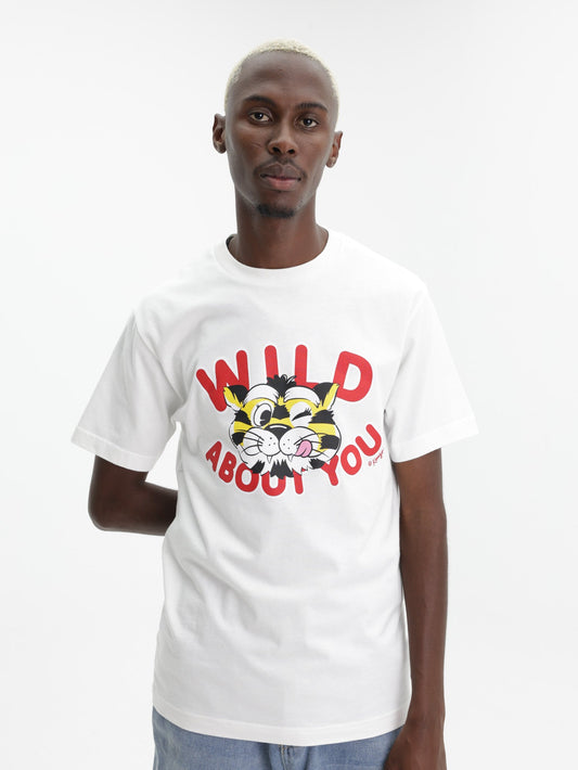 Kenzo T-Shirt Wild About You Off White