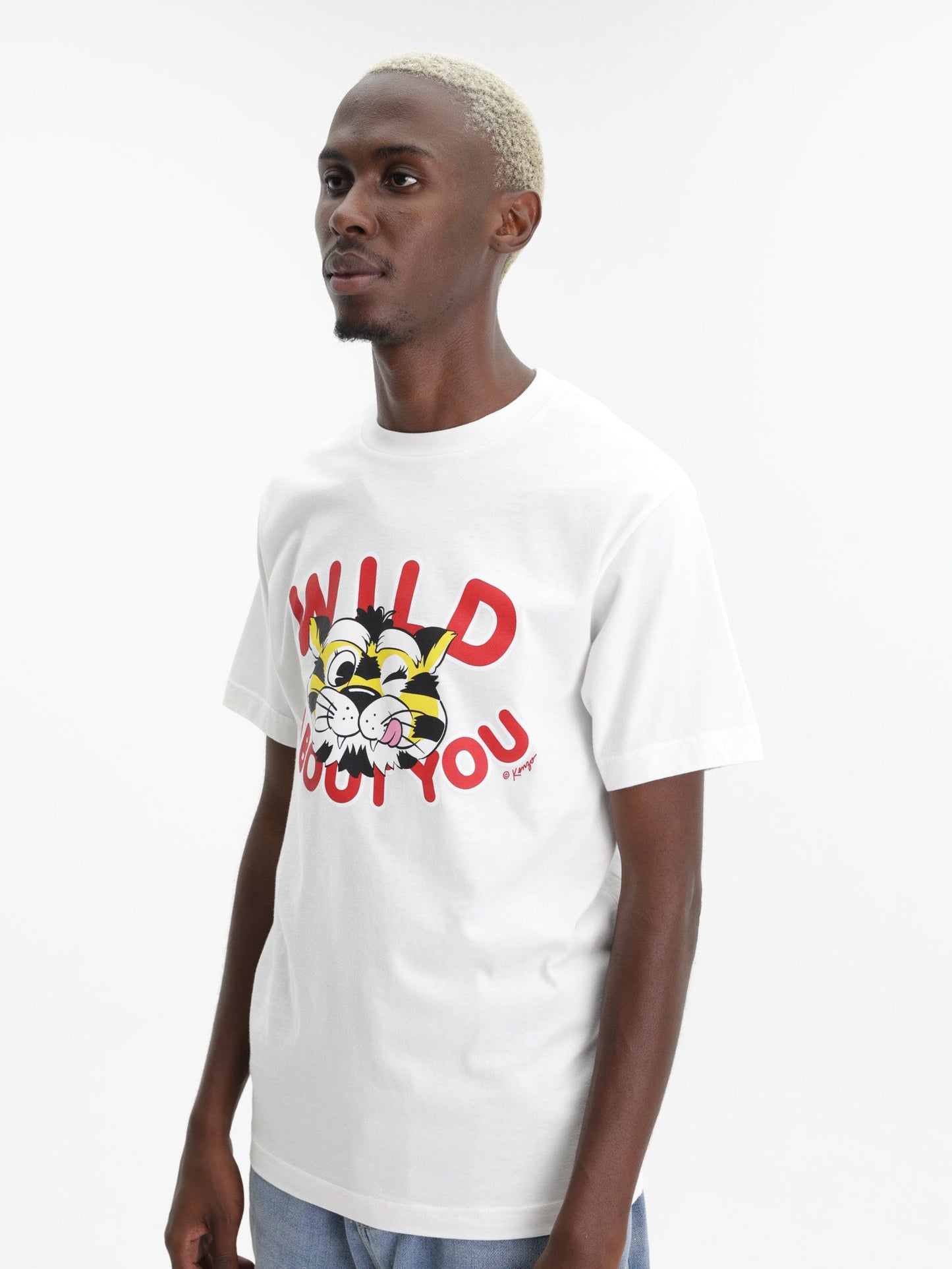 Kenzo T-Shirt Wild About You Off White