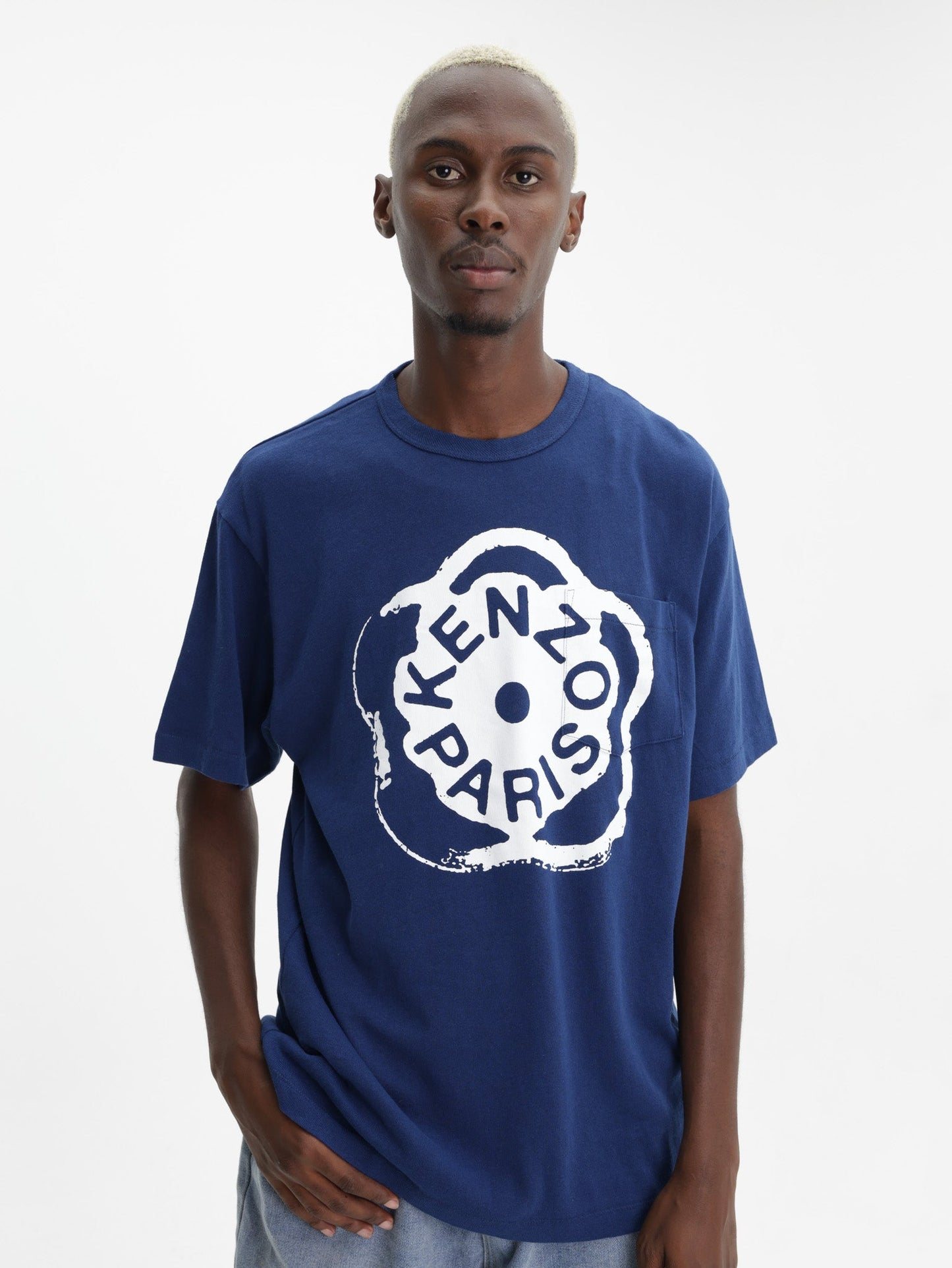 Kenzo T-Shirt Bunny Deep Sea Blue