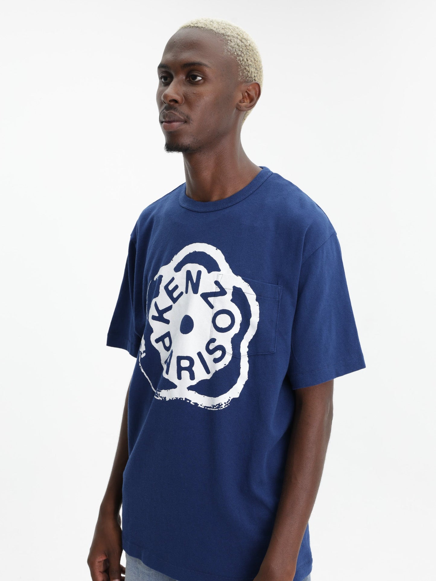 Kenzo T-Shirt Bunny Deep Sea Blue