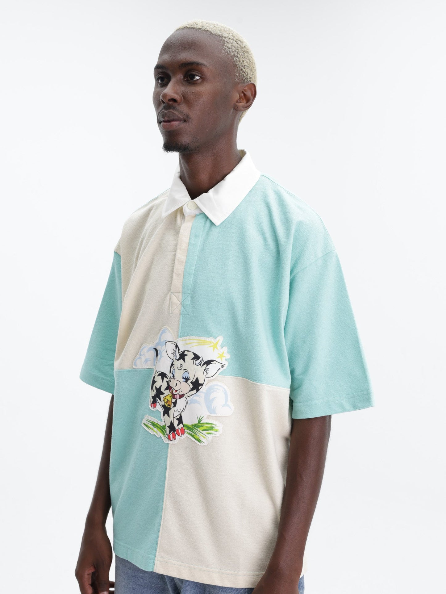 Kenzo Golfer Cartoon Aqua