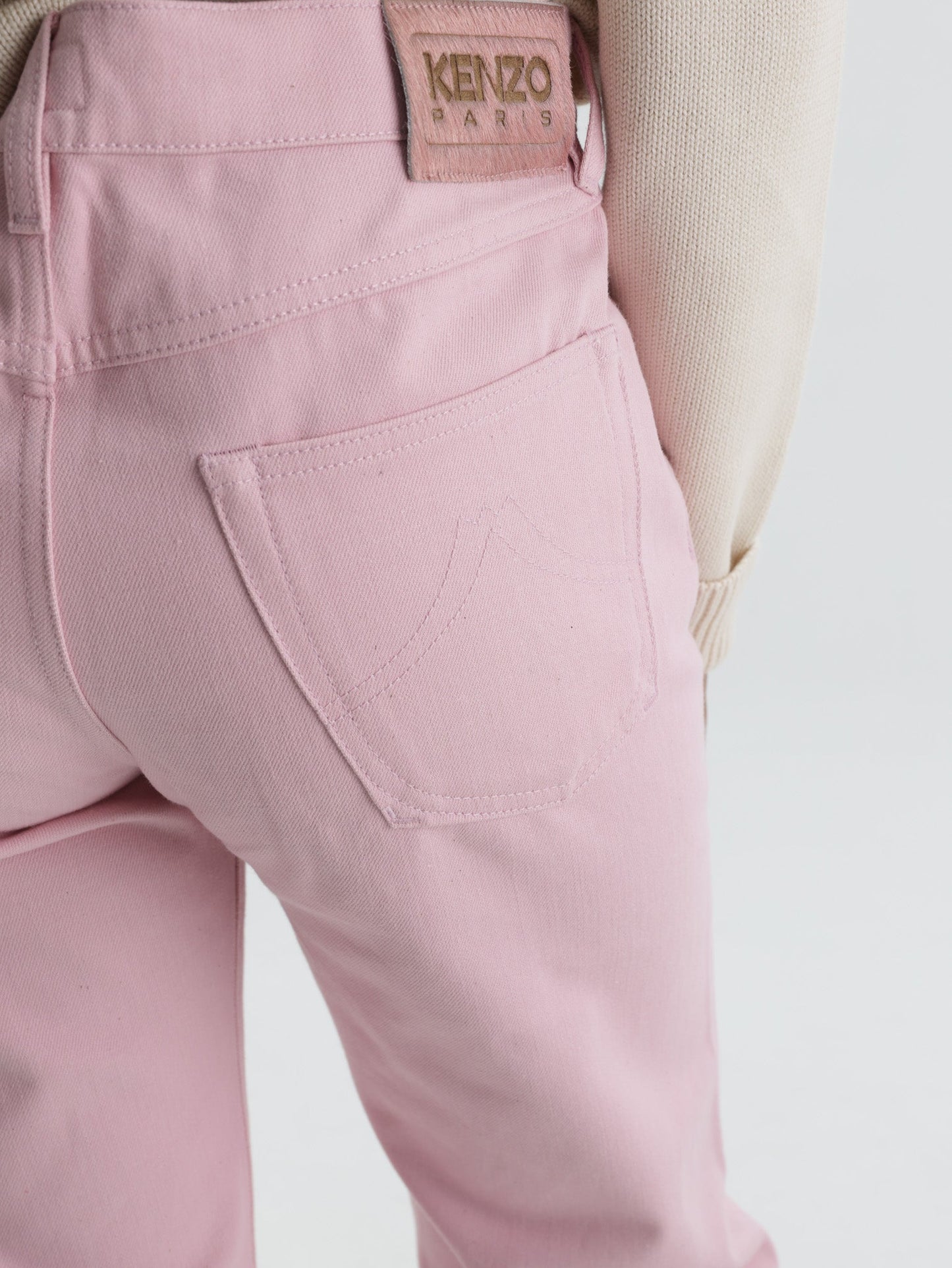 Kenzo Jeans Denim Flamingo Pink