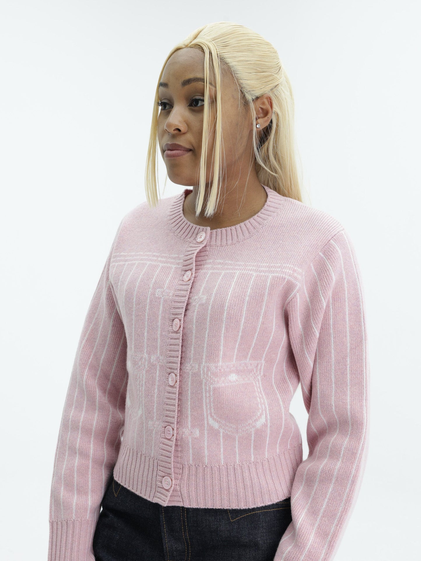 Kenzo Cardigan Flamingo Pink