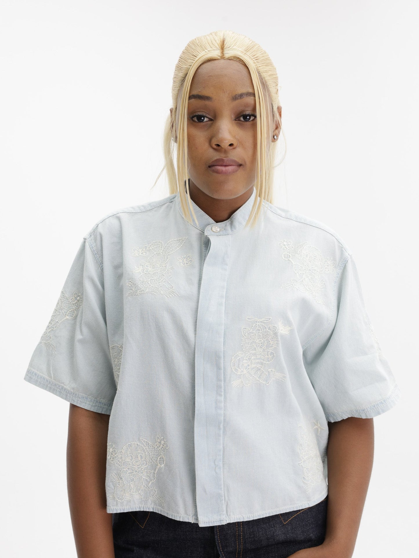 Kenzo Shirt SS Stone Bl Dirty