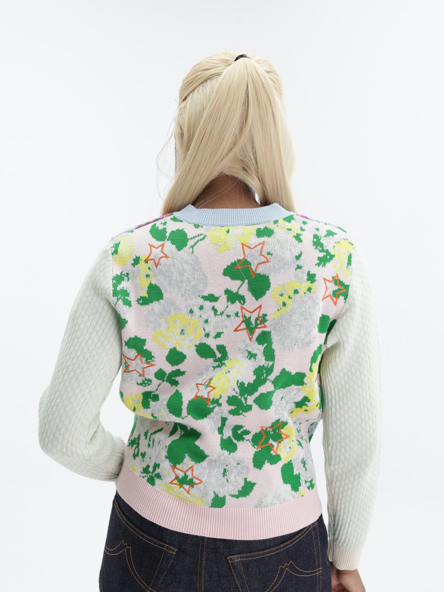 Kenzo Sweater Floral Glacier